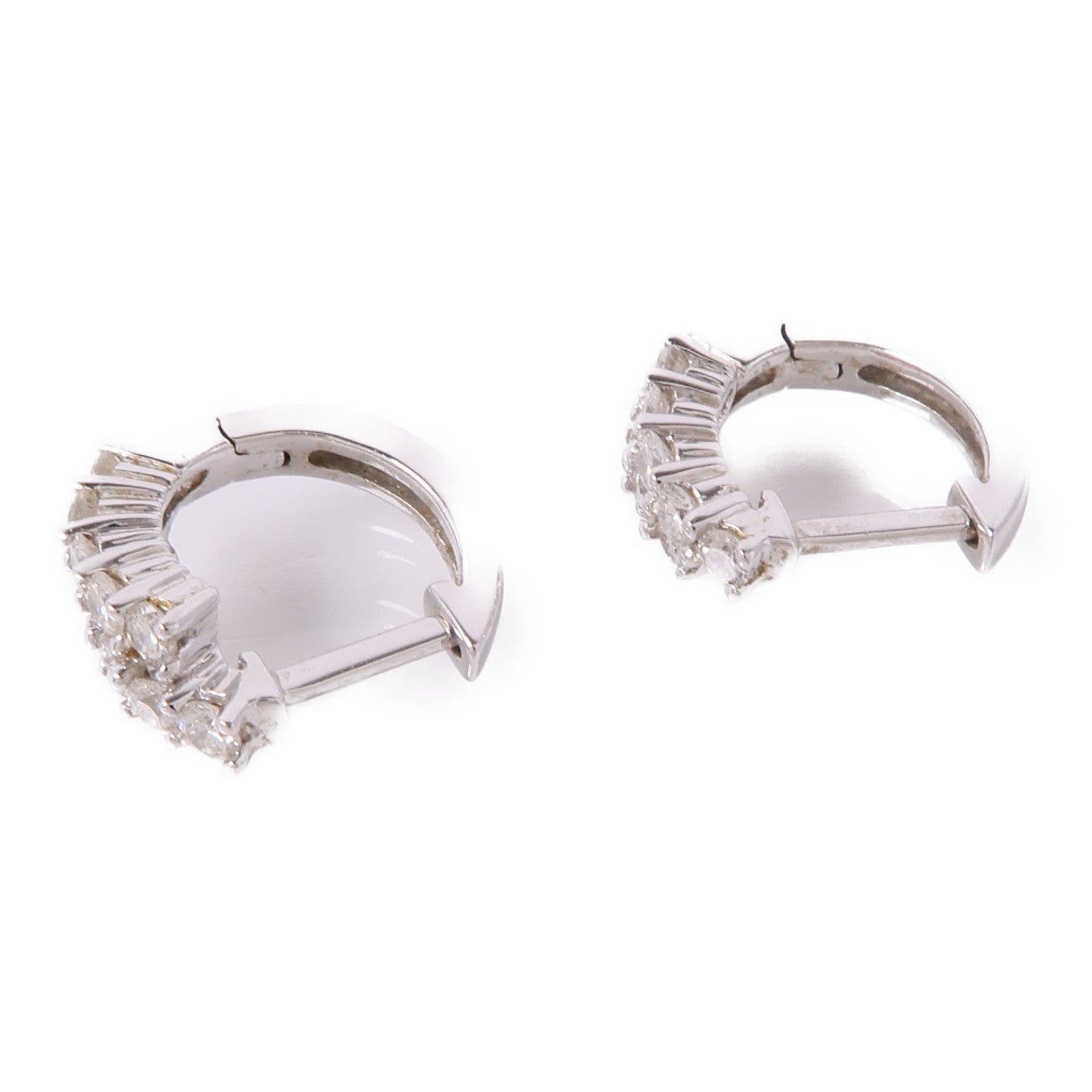 JEWELRY 18K白金Diamond Earrings鑽石耳環