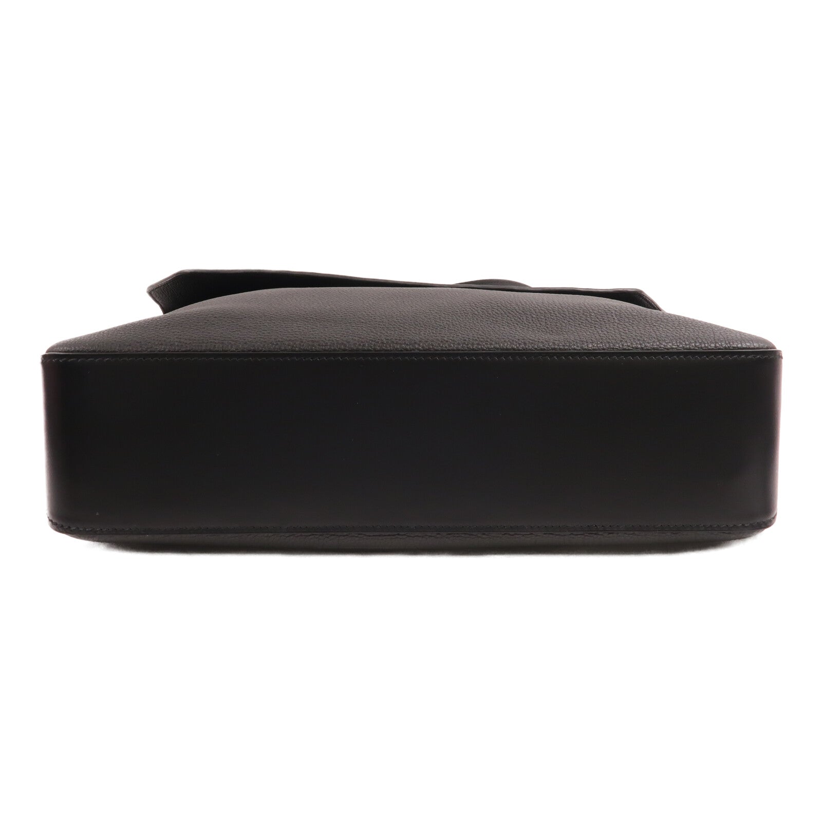 HERMES Togo皮革Citynews Messenger肩背袋Noir