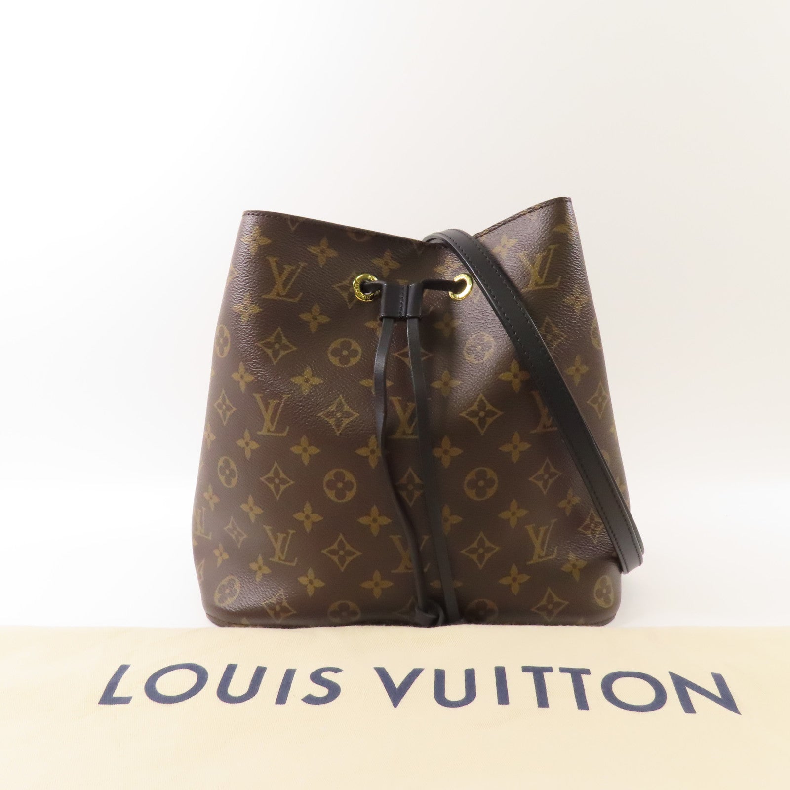 LOUIS VUITTON Monogram Neo Noe MM金扣肩背袋