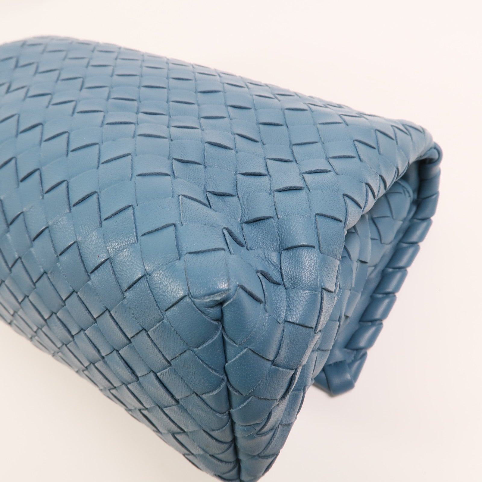 BOTTEGA VENETA 羊皮皮革Olimpia銀扣肩背袋