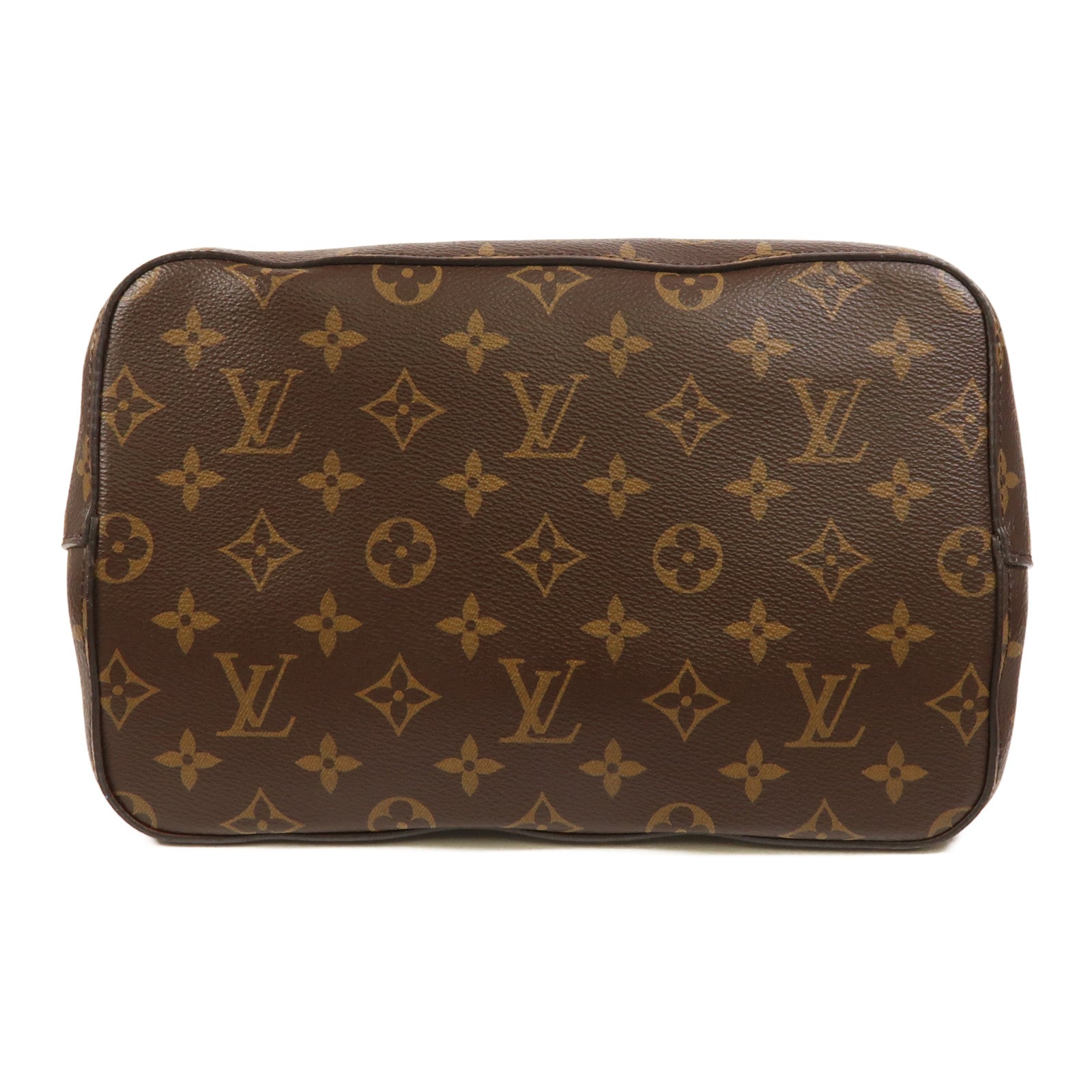 LOUIS VUITTON Monogram NeoNoe MM金扣肩背袋棕色