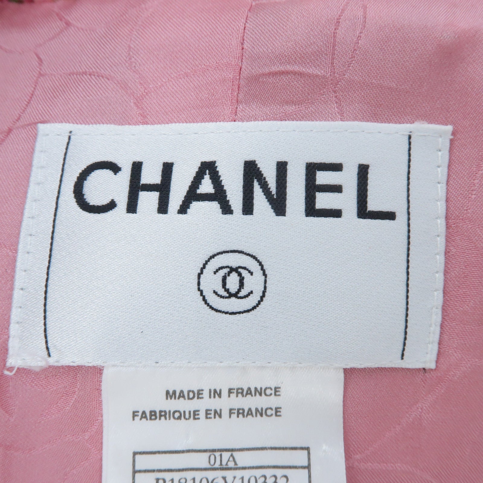CHANEL Wool/Rayon Single-Breasted Coat大衣