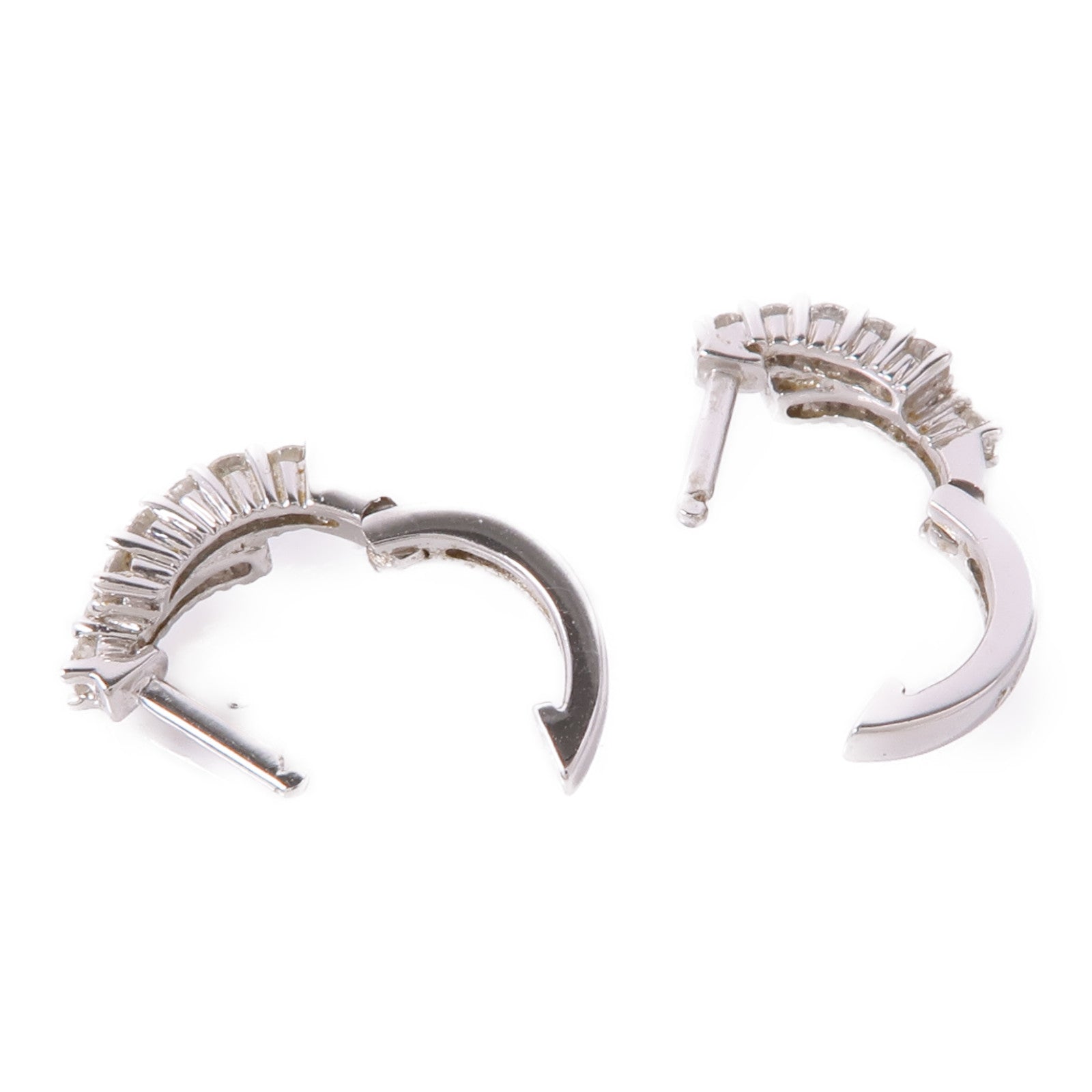 JEWELRY 18K白金Diamond Earrings鑽石耳環