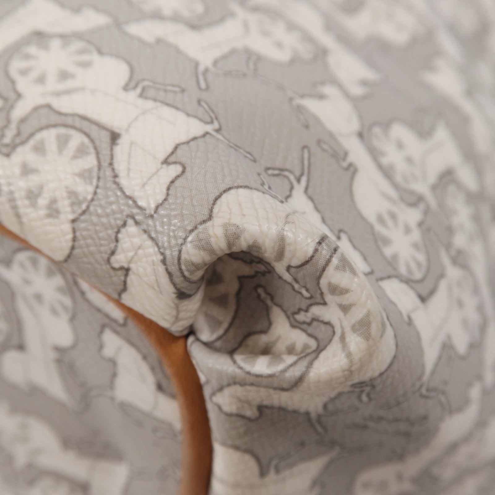 CELINE 塗層帆布Hand Bag金扣手挽袋