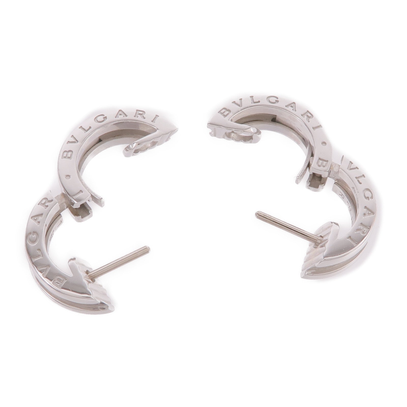 BVLGARI 18K白金B.zero1 Earrings耳環