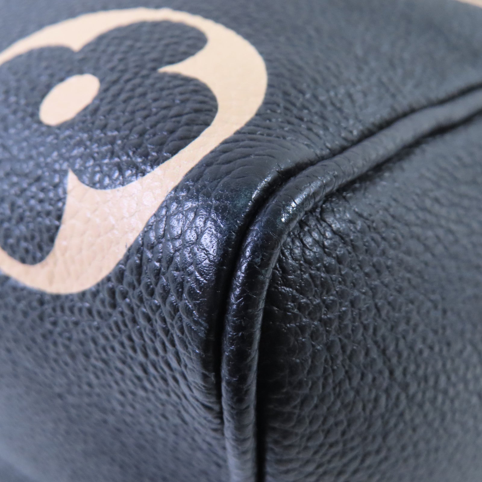LOUIS VUITTON Monogram Empreinte Speedy Bandouliere 25 2Way Shoulder Bag金扣手挽肩背兩用袋啡色/杏色