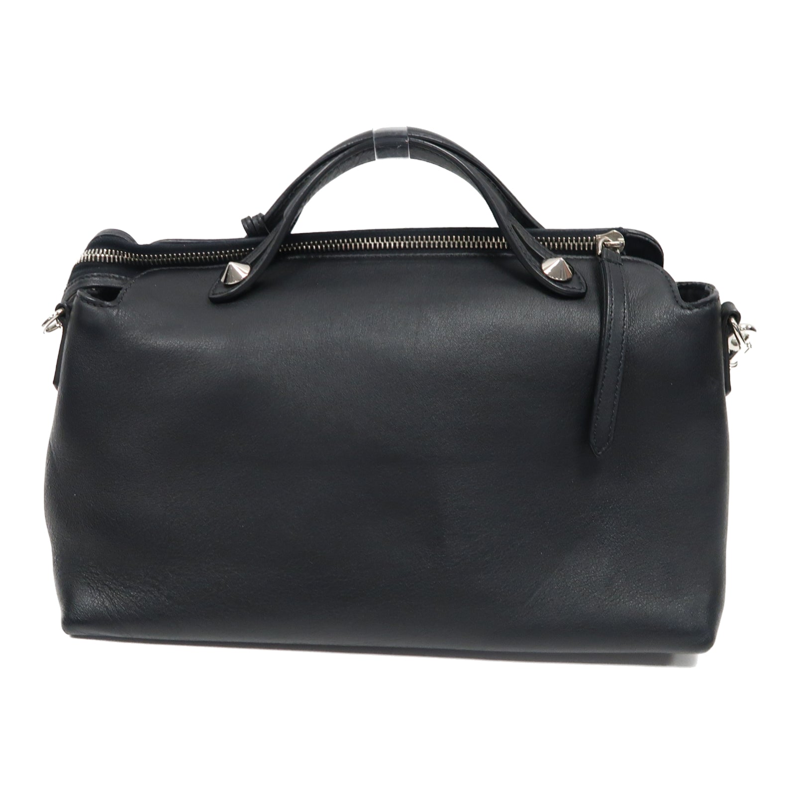 FENDI 牛皮皮革By The Way 2Way Shoulder Bag手挽肩背兩用袋黑色