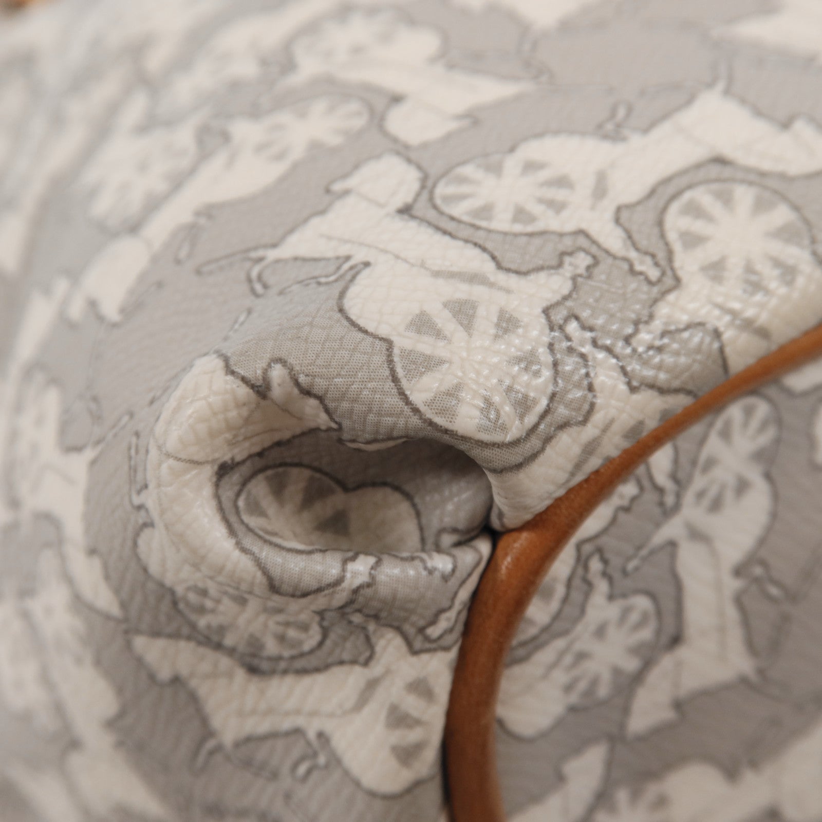 CELINE 塗層帆布Hand Bag金扣手挽袋