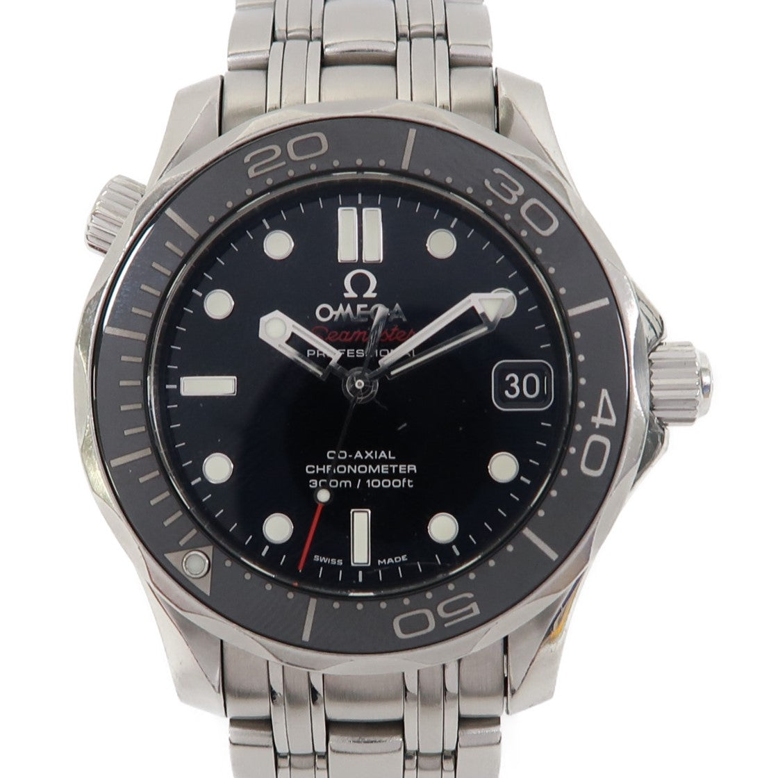 OMEGA Seamaster Diver 300m不鏽鋼手錶自動機芯黑色