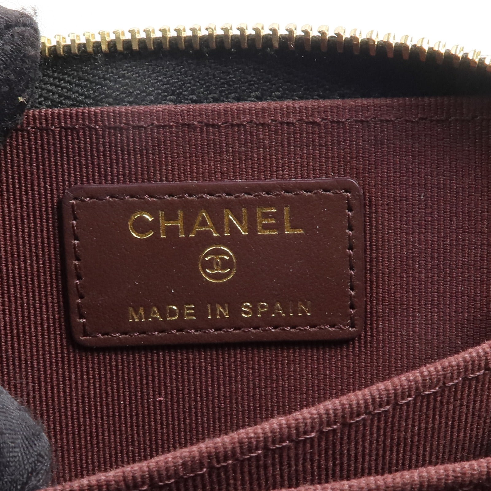 CHANEL 牛皮皮革Coins Case零錢包