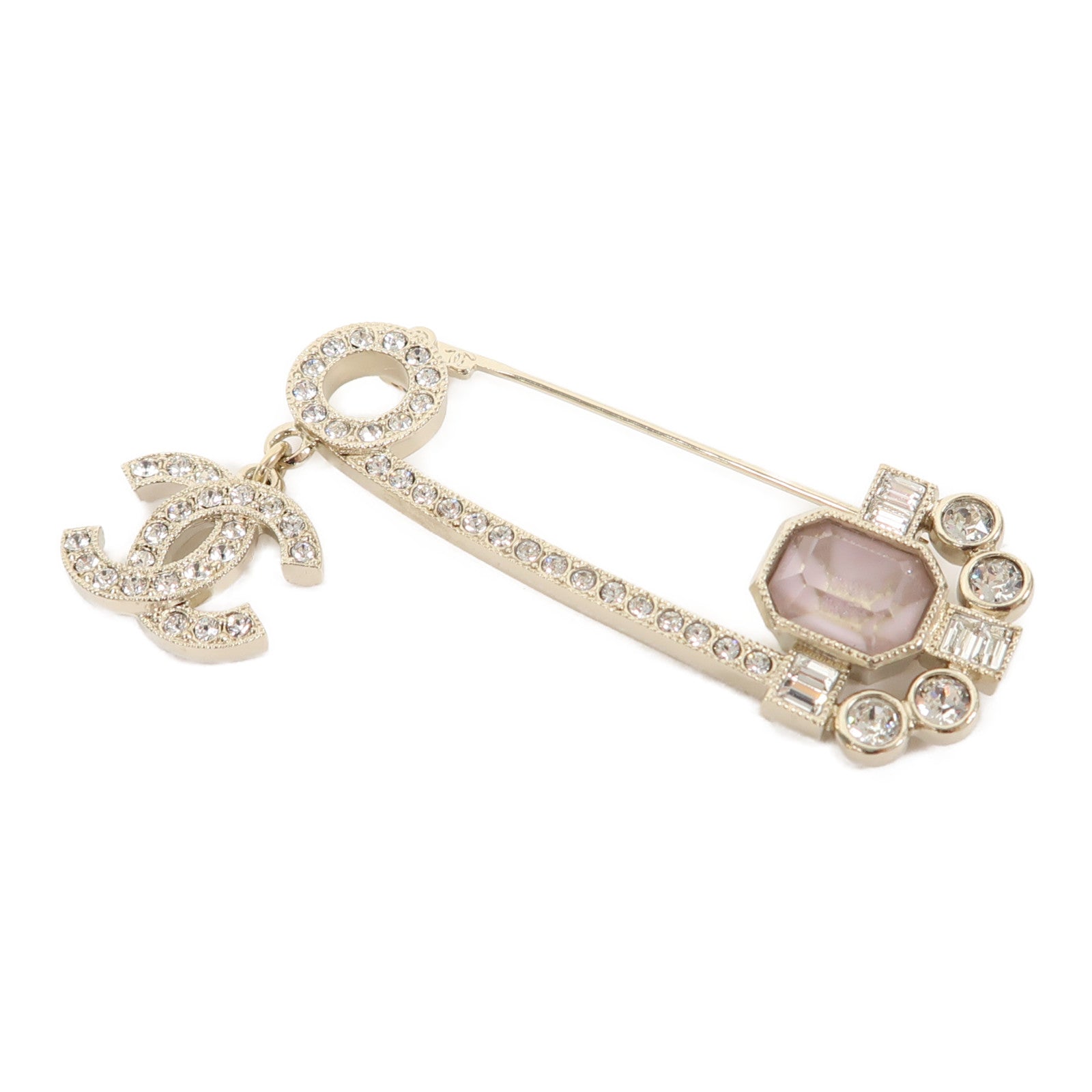 CHANEL 【激減優惠】金屬Brooch胸針金色