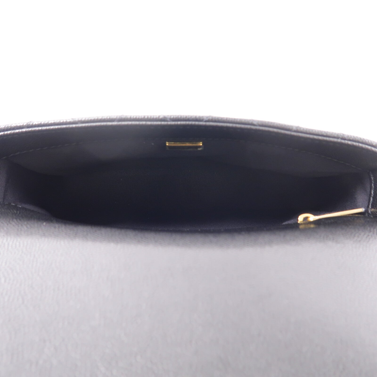 CHANEL 牛皮皮革22P Mini Flap Bag鏈帶肩背袋