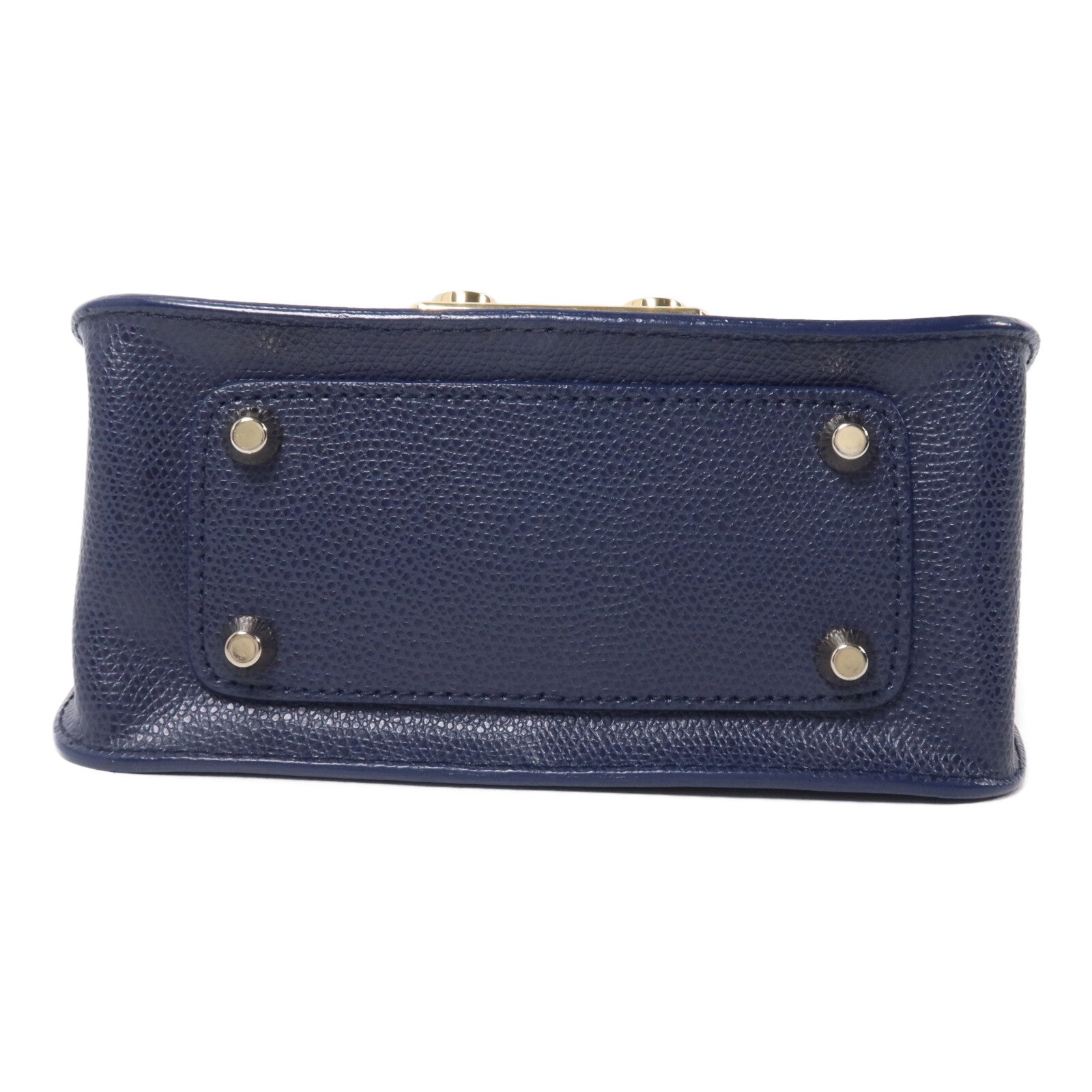 Furla 牛皮皮革Chain Shoulder鏈帶肩背袋