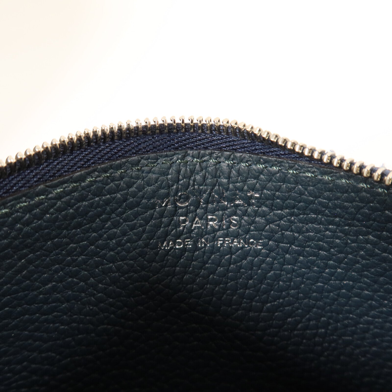 SELECTION 牛皮皮革Moynat Shoulder銀扣手挽肩背兩用袋
