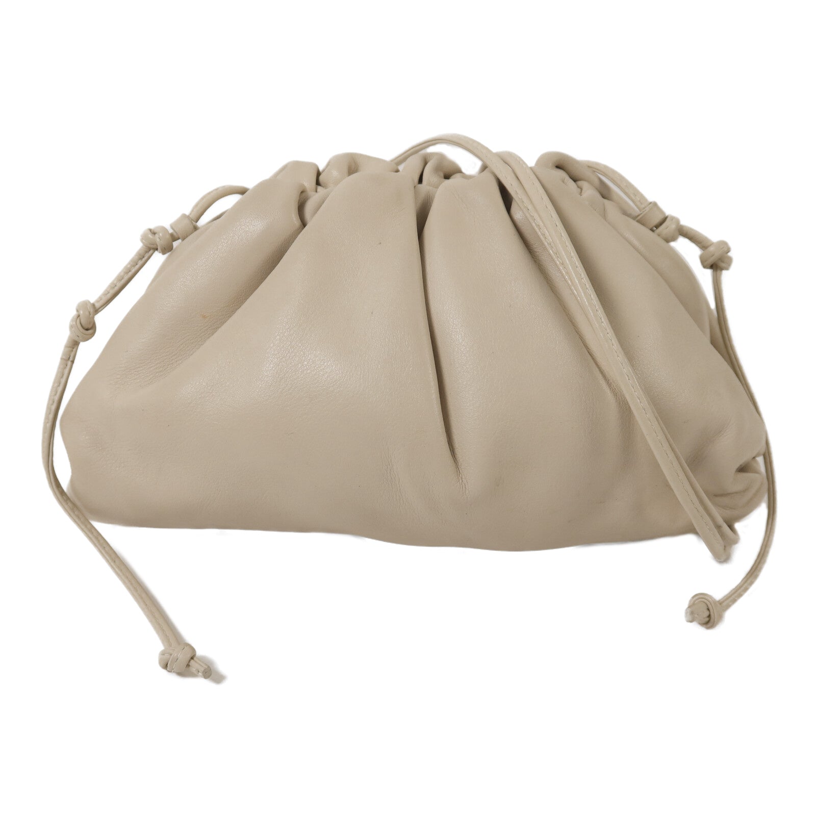 BOTTEGA VENETA 牛皮皮革The Mini Pouch金扣肩背袋