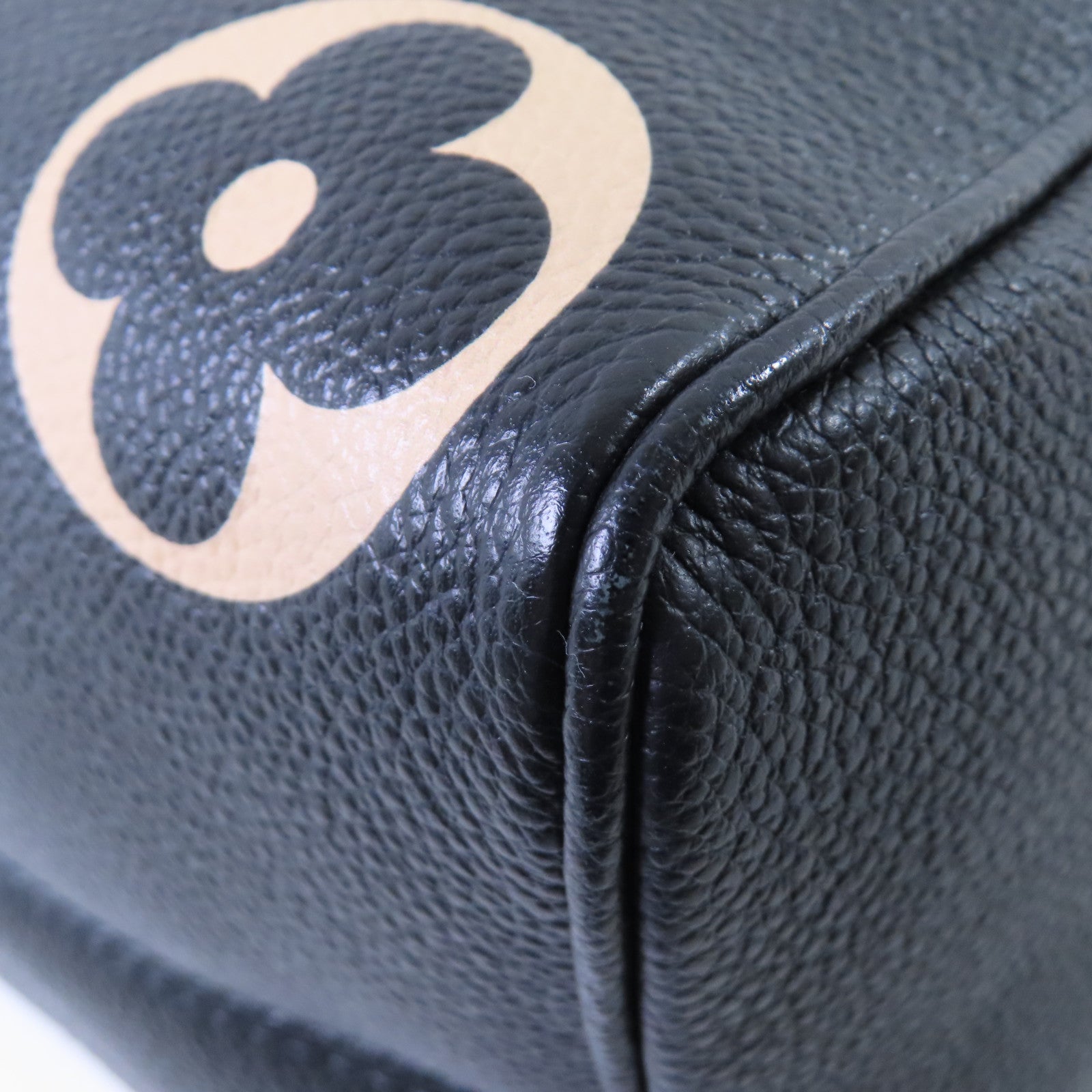 LOUIS VUITTON Monogram Empreinte Speedy Bandouliere 25 2Way Shoulder Bag金扣手挽肩背兩用袋啡色/杏色