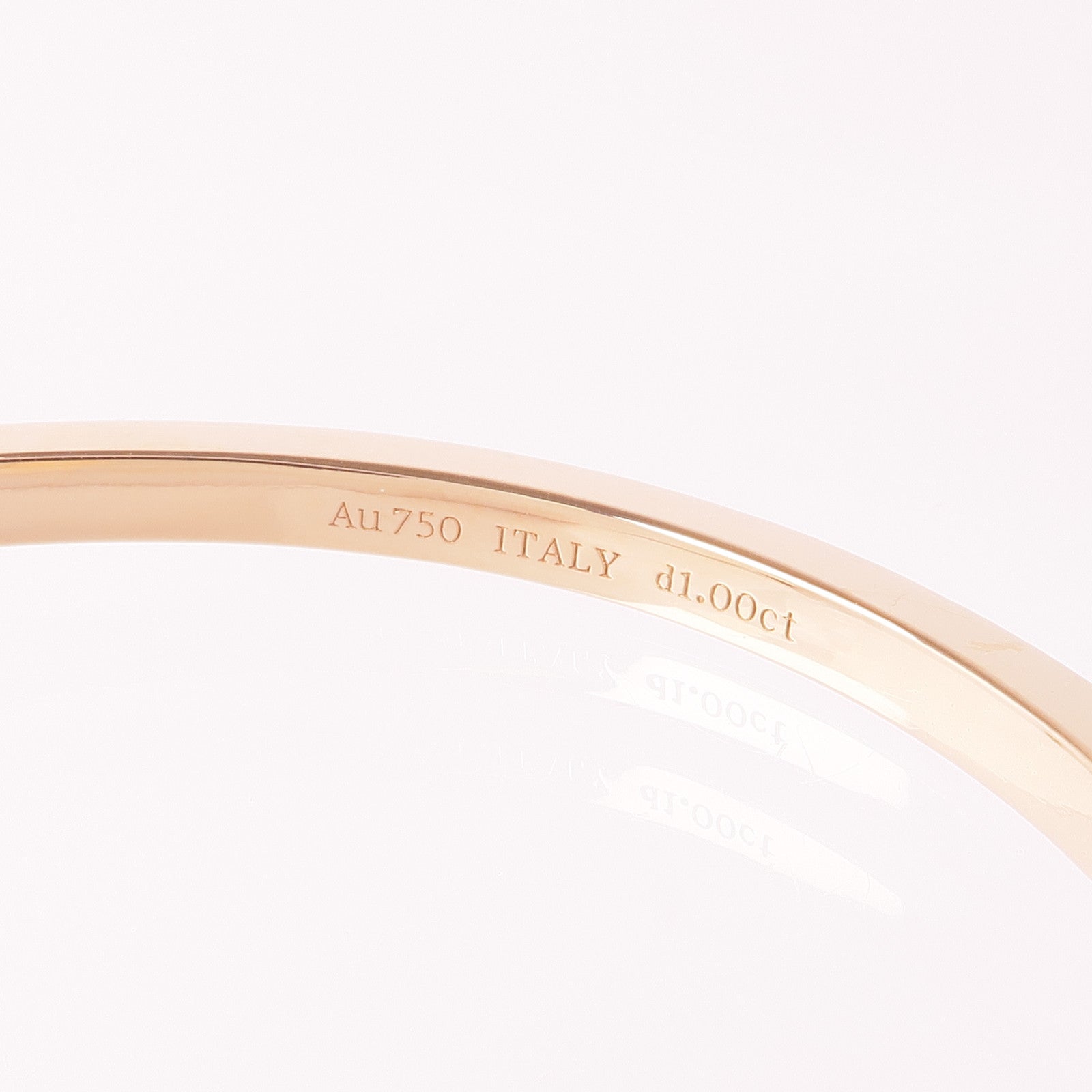 JEWELRY 18K玫瑰金/鑽石Diamond Bangle手鐲