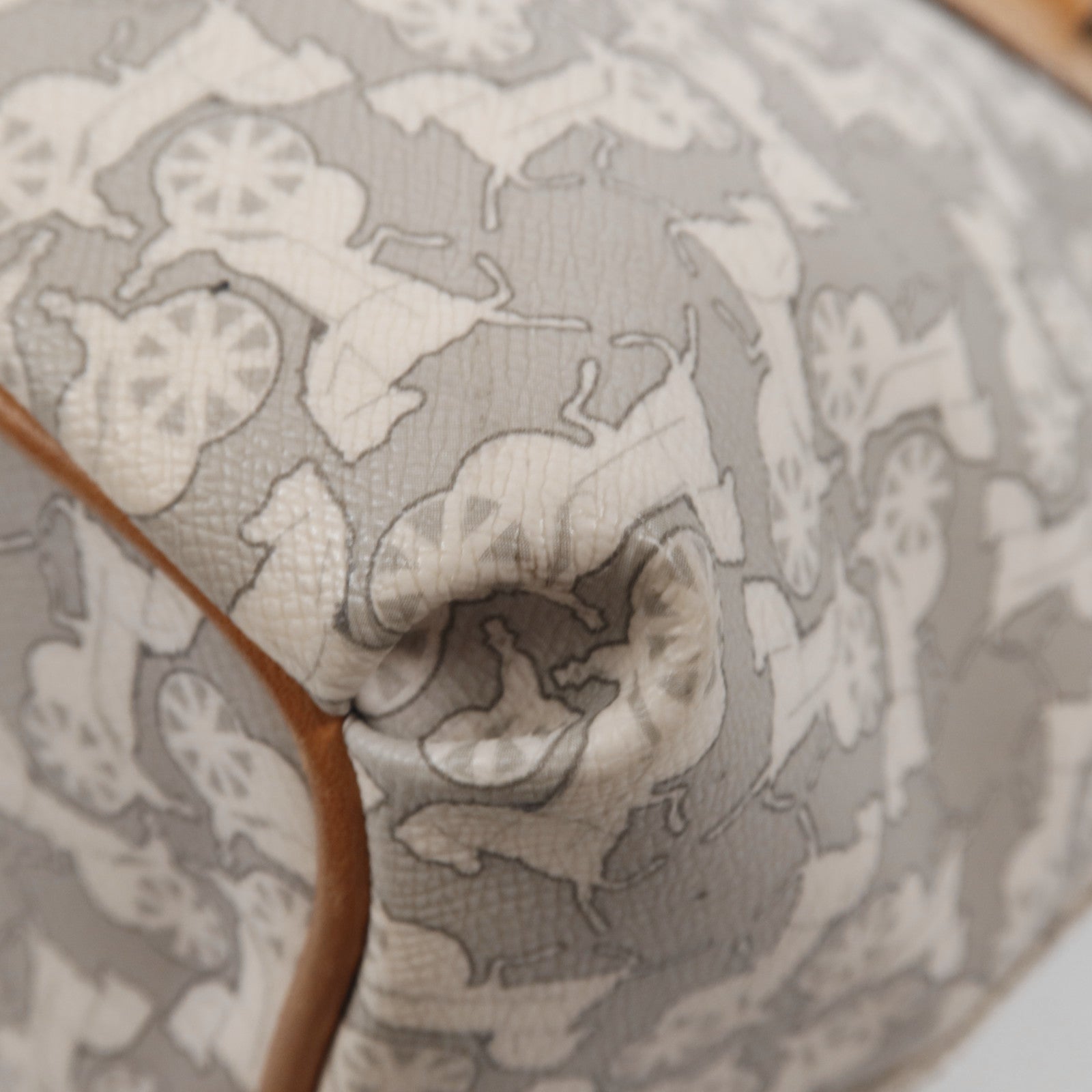 CELINE 塗層帆布Hand Bag金扣手挽袋