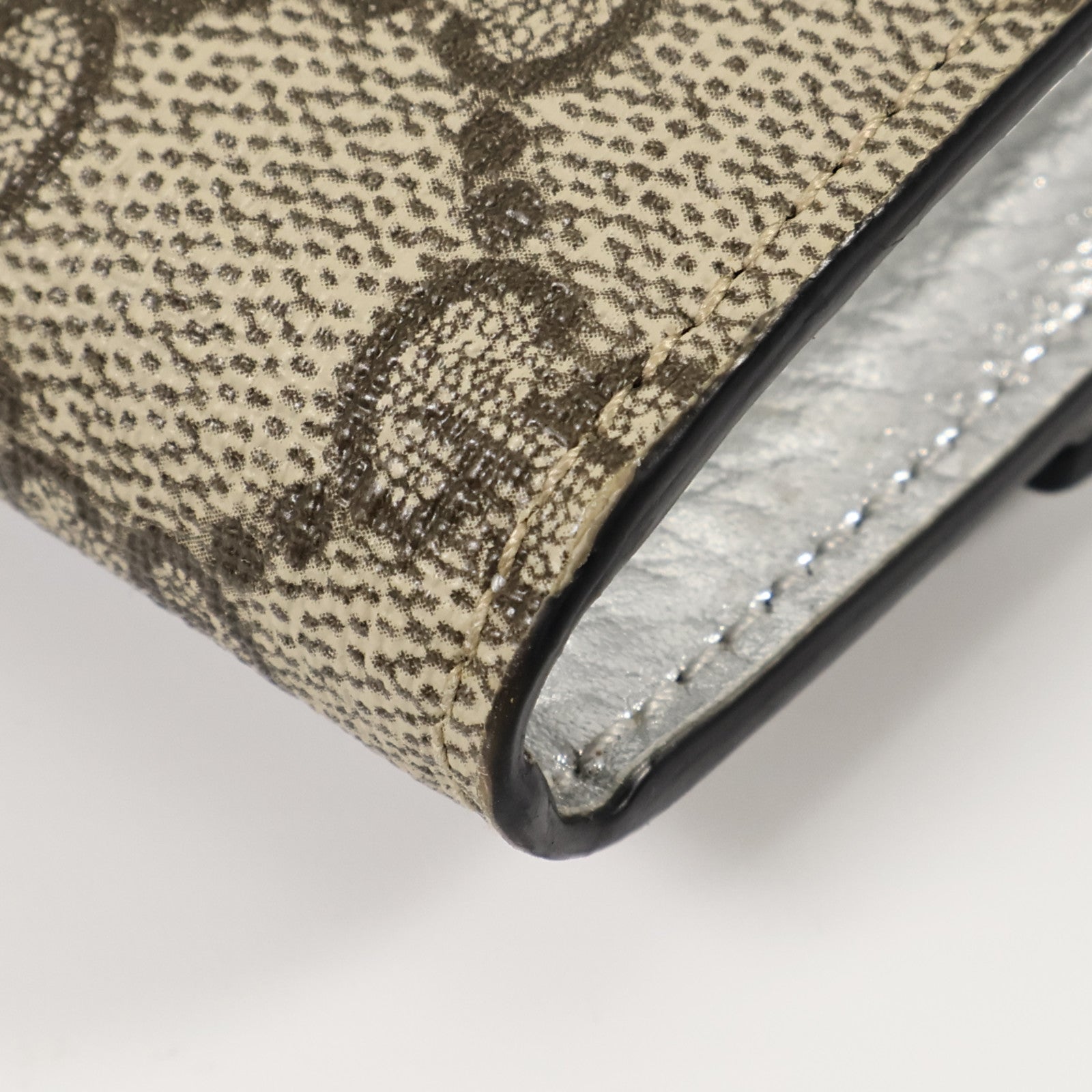 GUCCI 塗層帆布Long Wallet長錢包