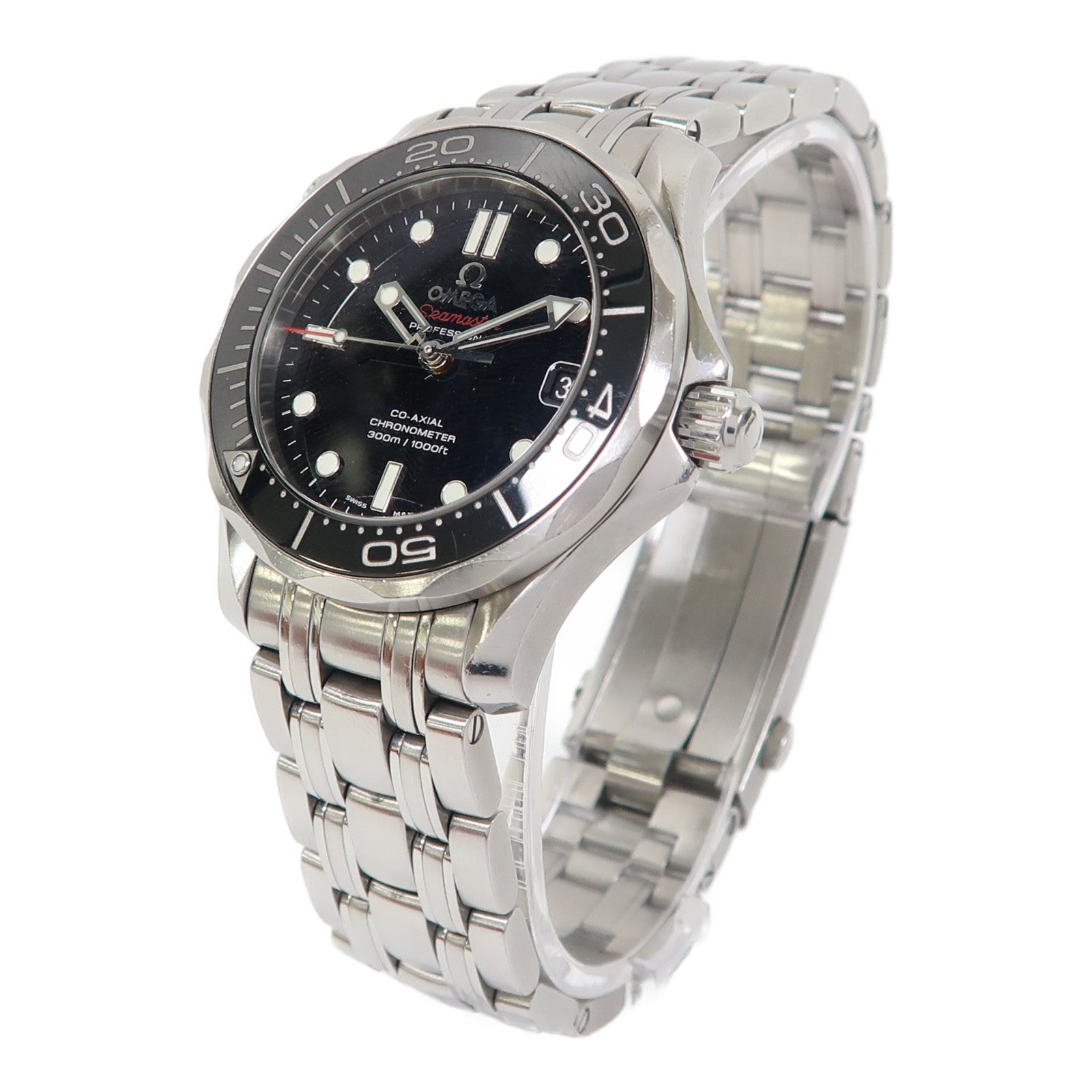 OMEGA Seamaster Diver 300m不鏽鋼手錶自動機芯黑色