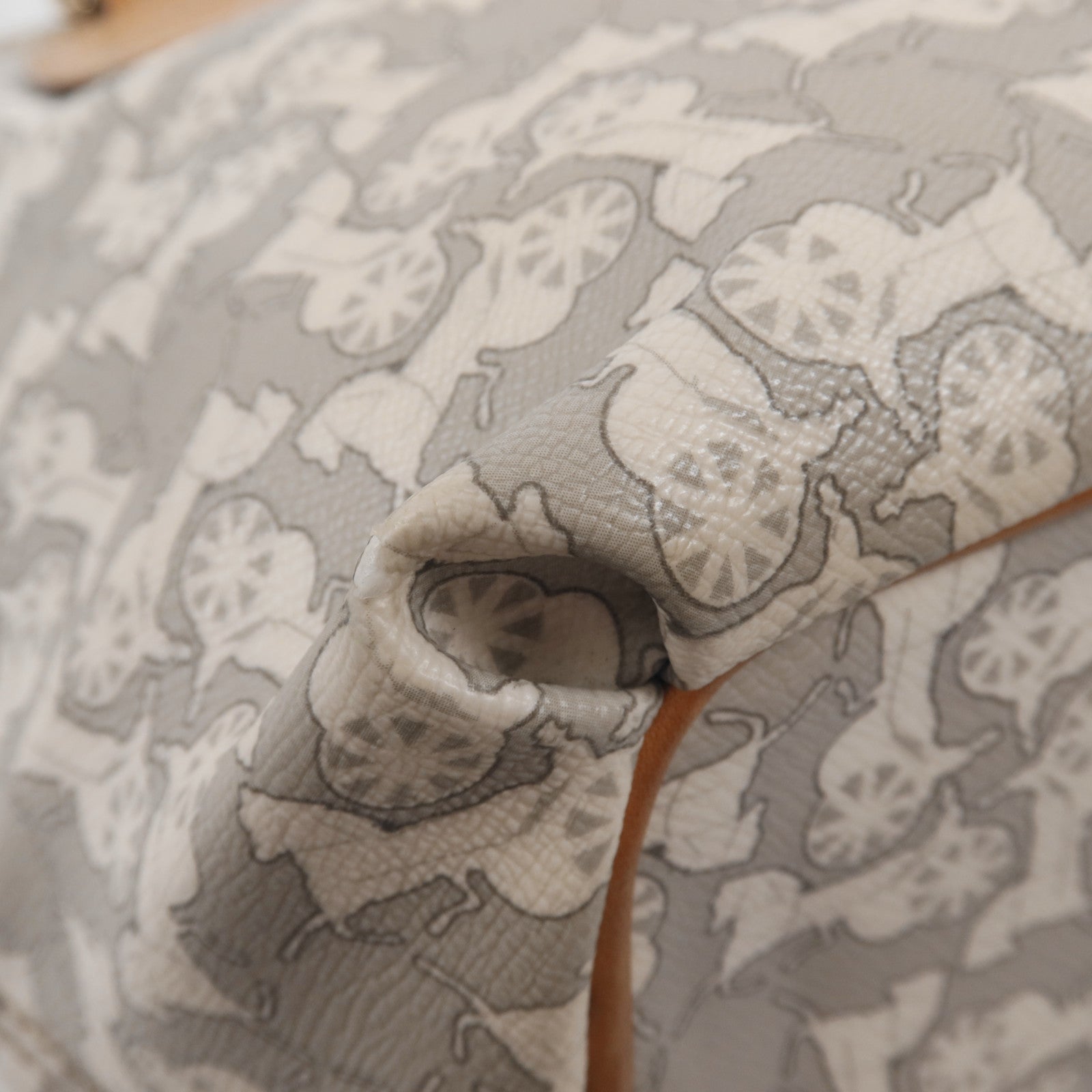 CELINE 塗層帆布Hand Bag金扣手挽袋