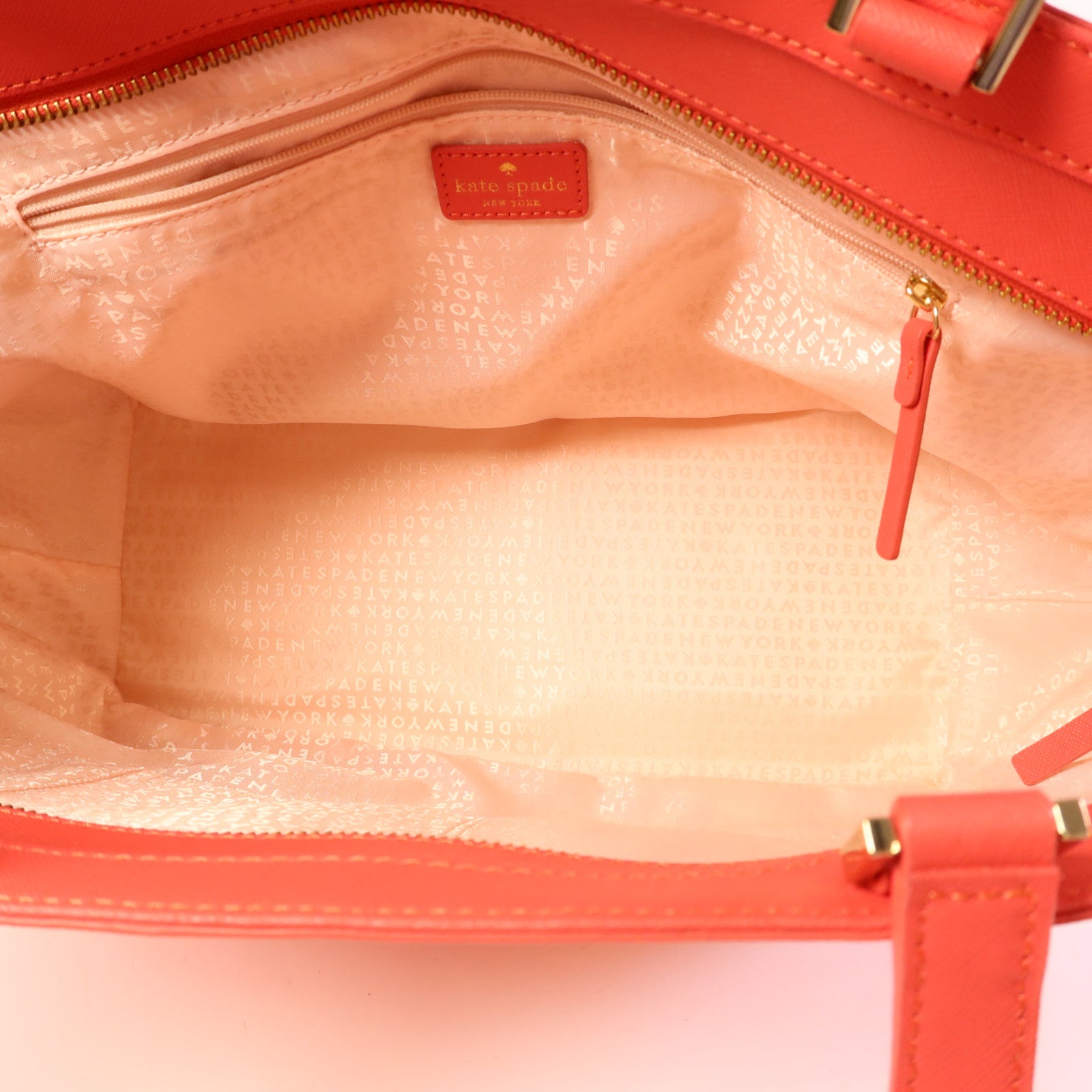 Kate Spade 塗層帆布Shoulder Tote金扣肩背袋/手挽袋