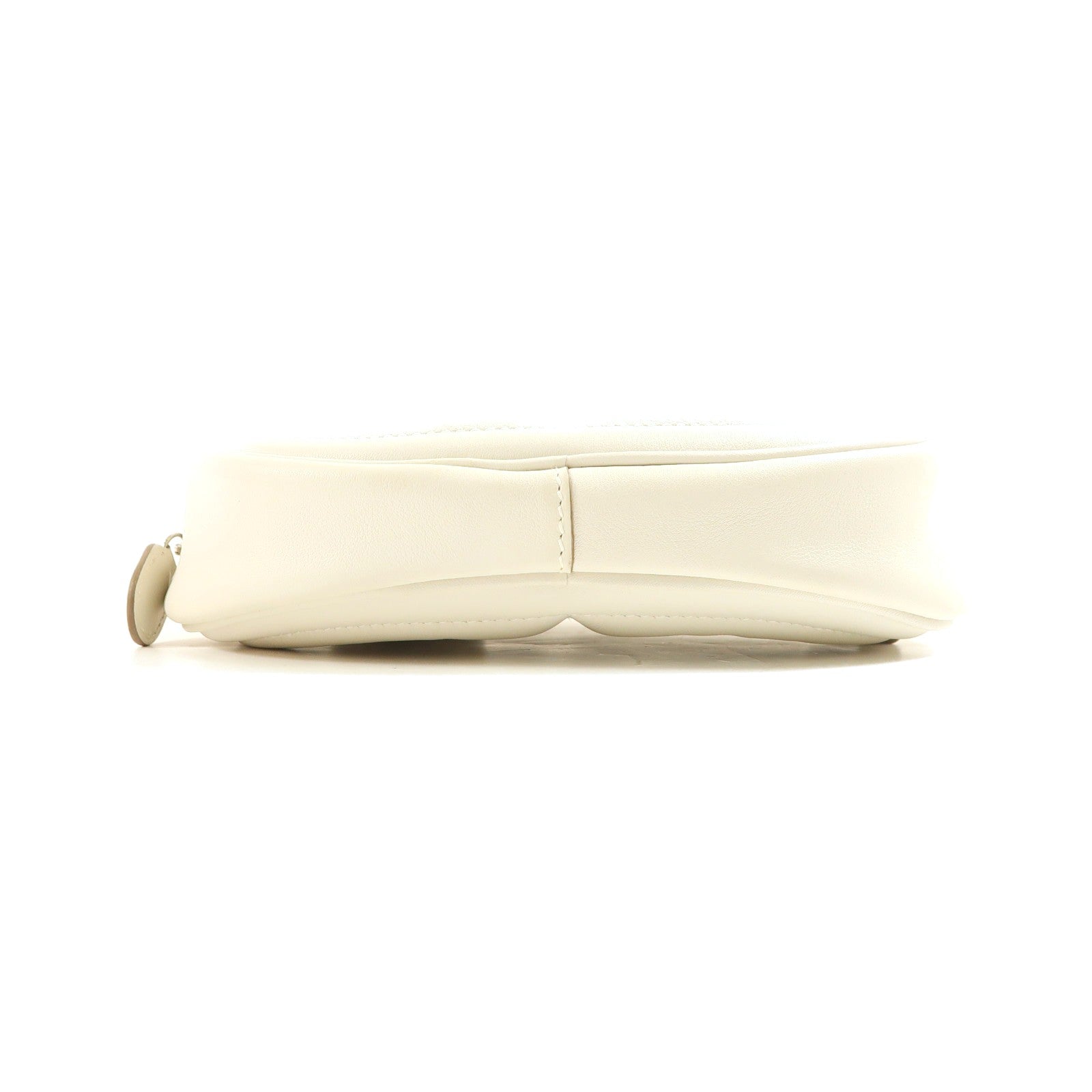 HERMES PHW In The Loop Belt Bag Swift Leather Gris Pale/White