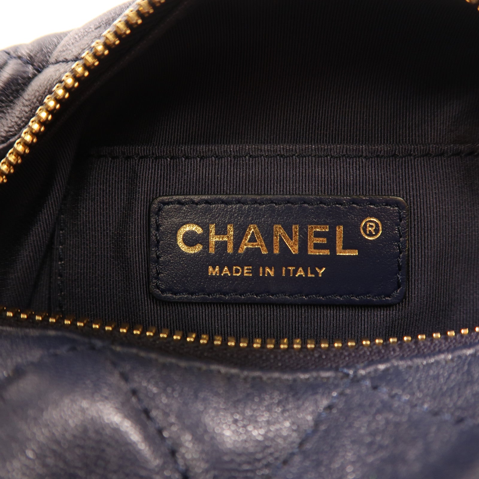 CHANEL 【激減優惠】羊皮皮革2Way Shoulder金扣手挽肩背兩用袋