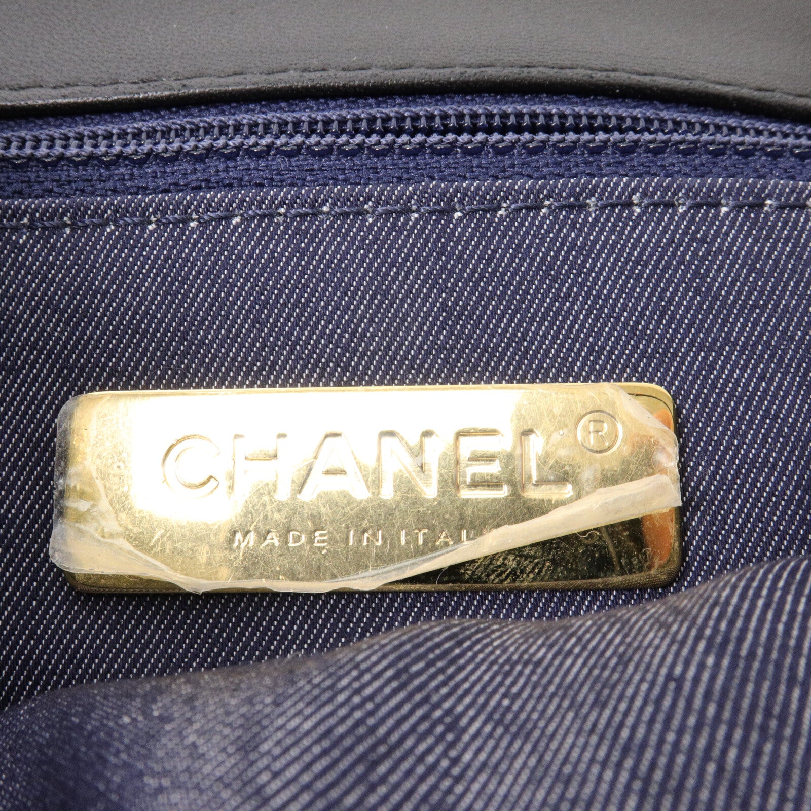 CHANEL 羊皮皮革Mania Flap鏈帶肩背袋