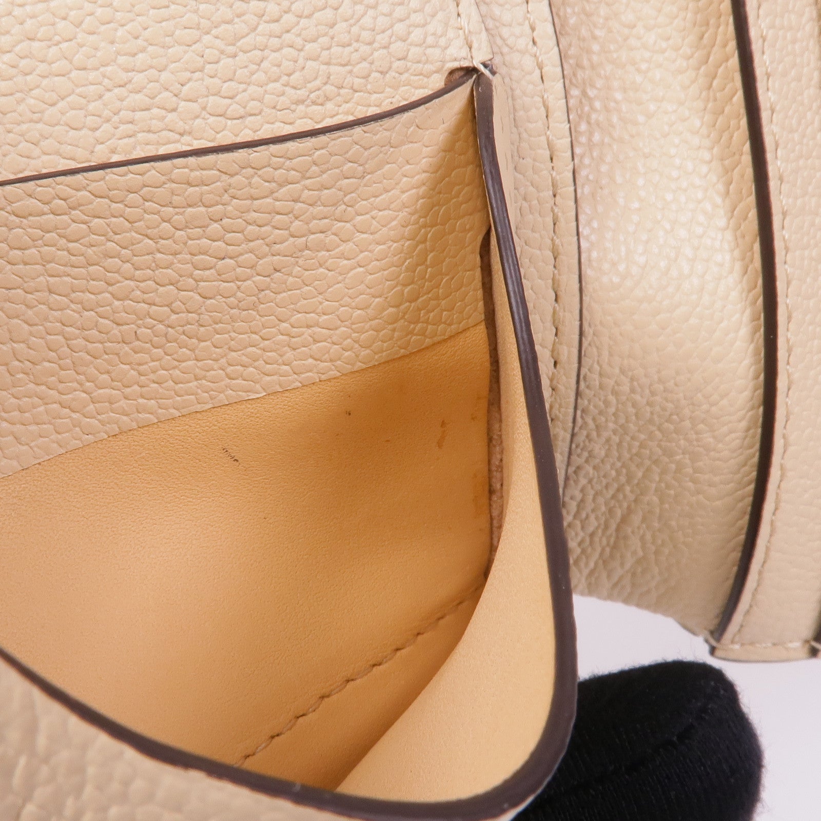 Delvaux 牛皮皮革Livre Wallet錢包