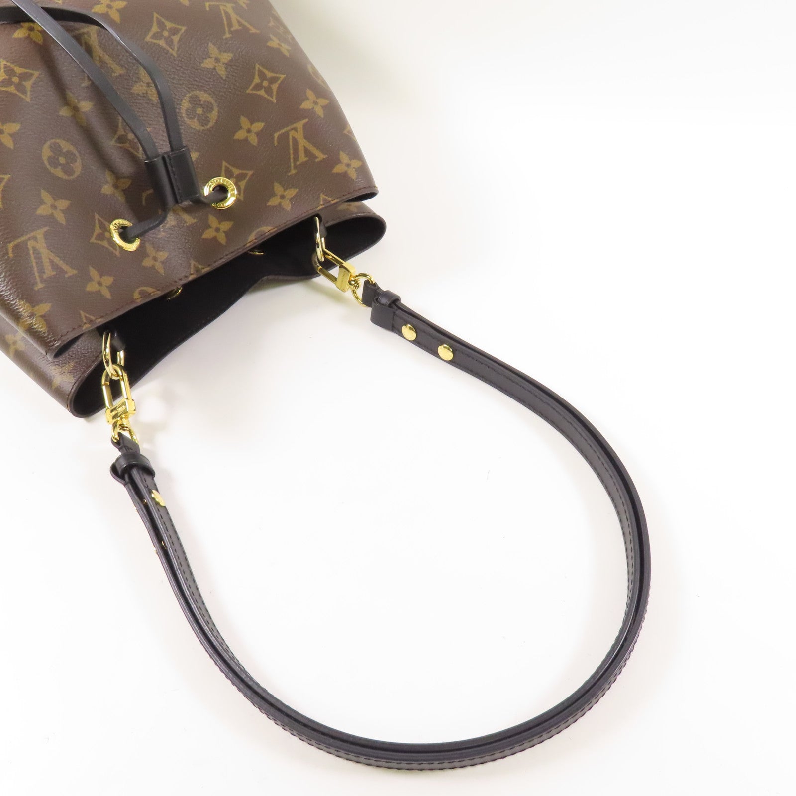LOUIS VUITTON Monogram Neo Noe MM金扣肩背袋