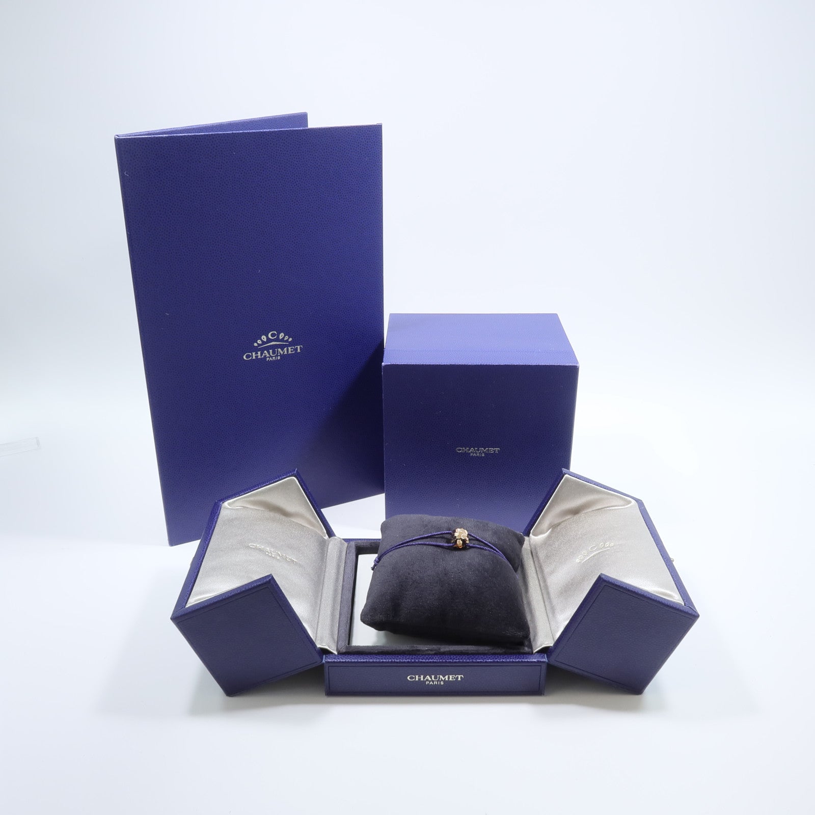 Chaumet 18K黃金Bee De Bracelet鑽石手鏈