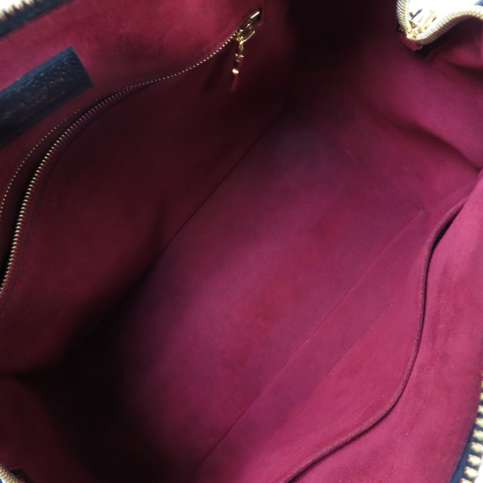 LOUIS VUITTON Monogram Empreinte Speedy Bandouliere 25 2Way Shoulder Bag金扣手挽肩背兩用袋啡色/杏色