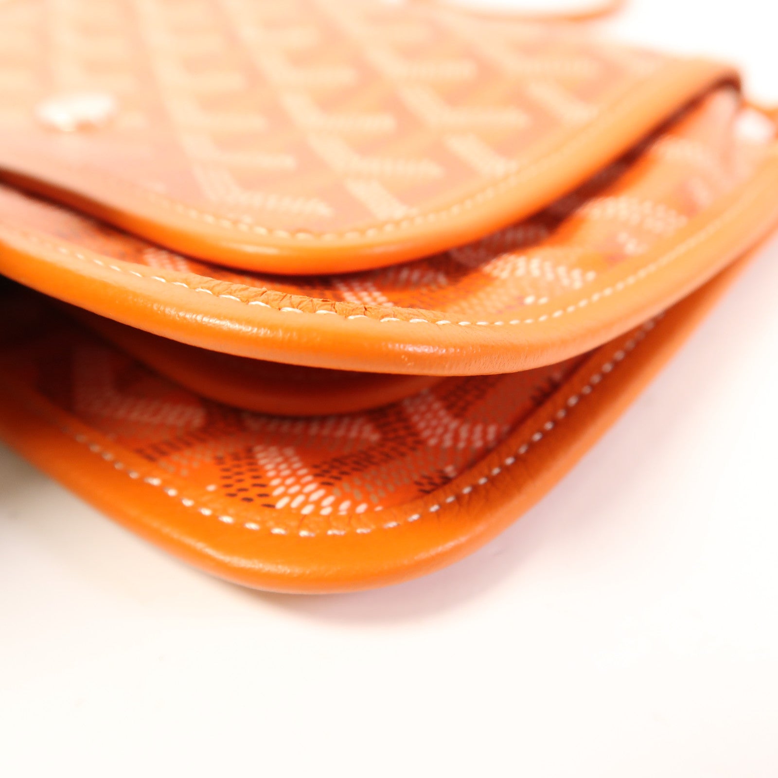 GOYARD 塗層帆布Plume銀扣肩背袋