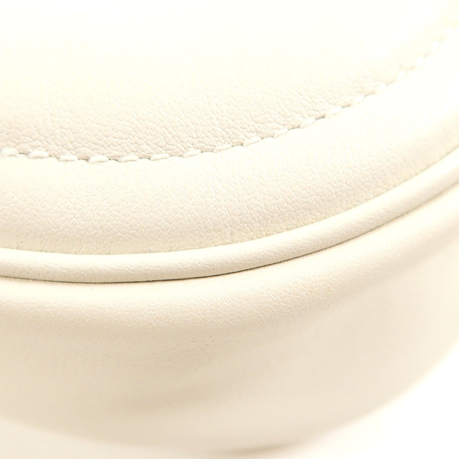 HERMES PHW In The Loop Belt Bag Swift Leather Gris Pale/White
