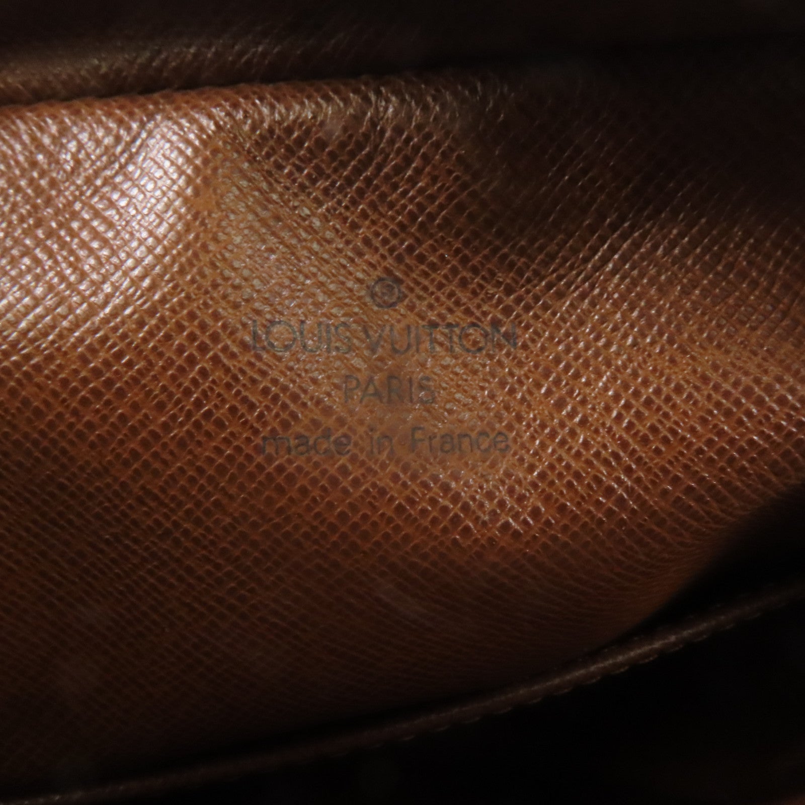 LOUIS VUITTON Monogram Danube金扣肩背袋棕色
