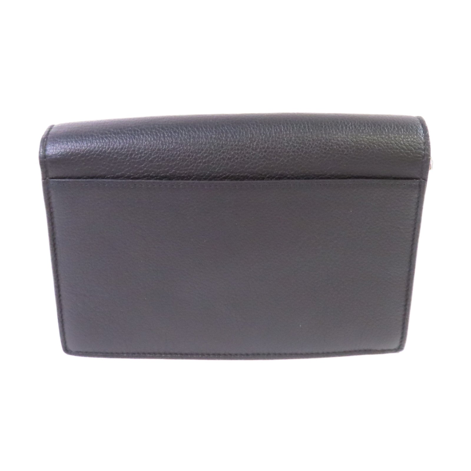 LOUIS VUITTON 牛皮皮革Mylockme Chain Pochette Shoulder Bag鏈帶肩背袋黑色
