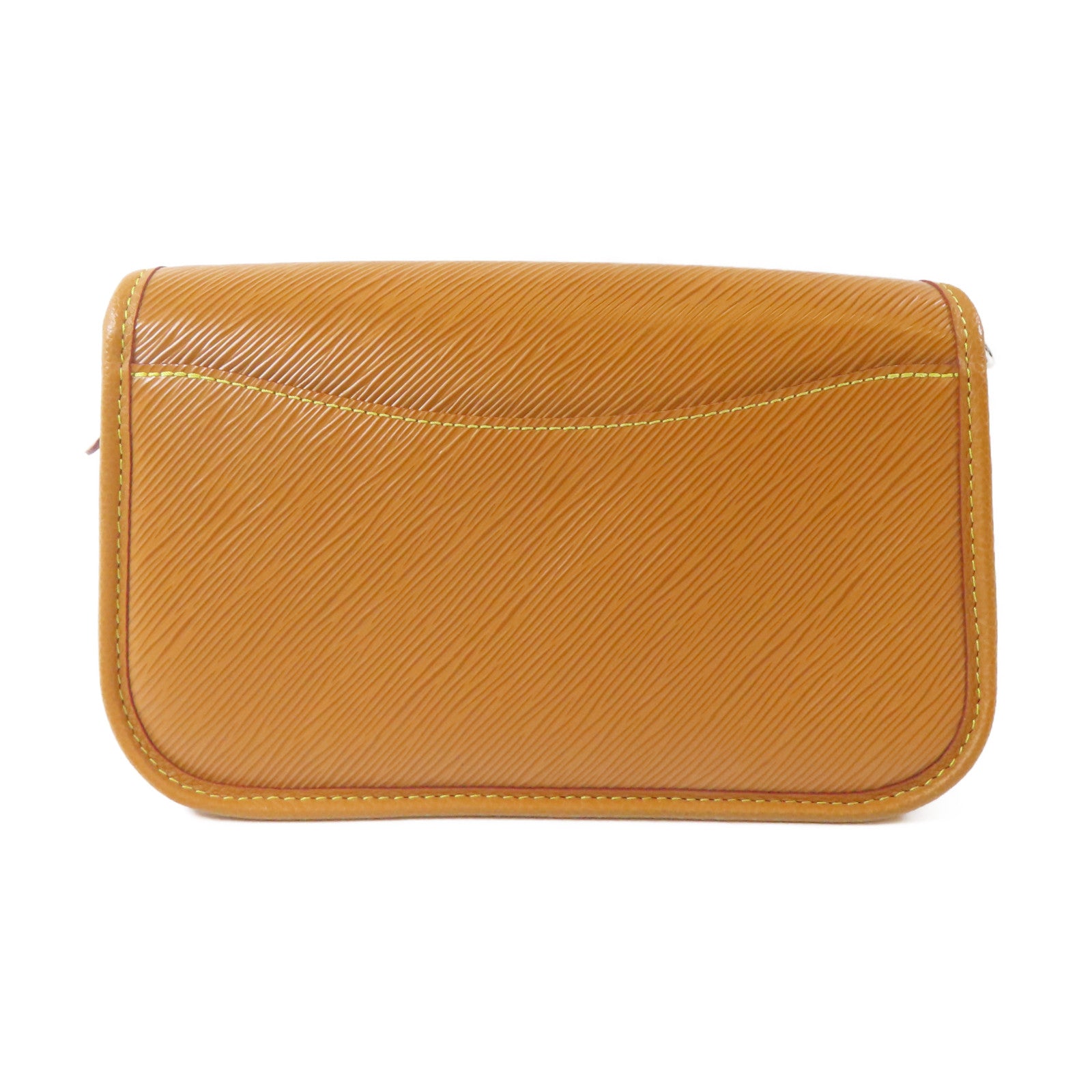 LOUIS VUITTON Epi Buci銀扣肩背袋啡色