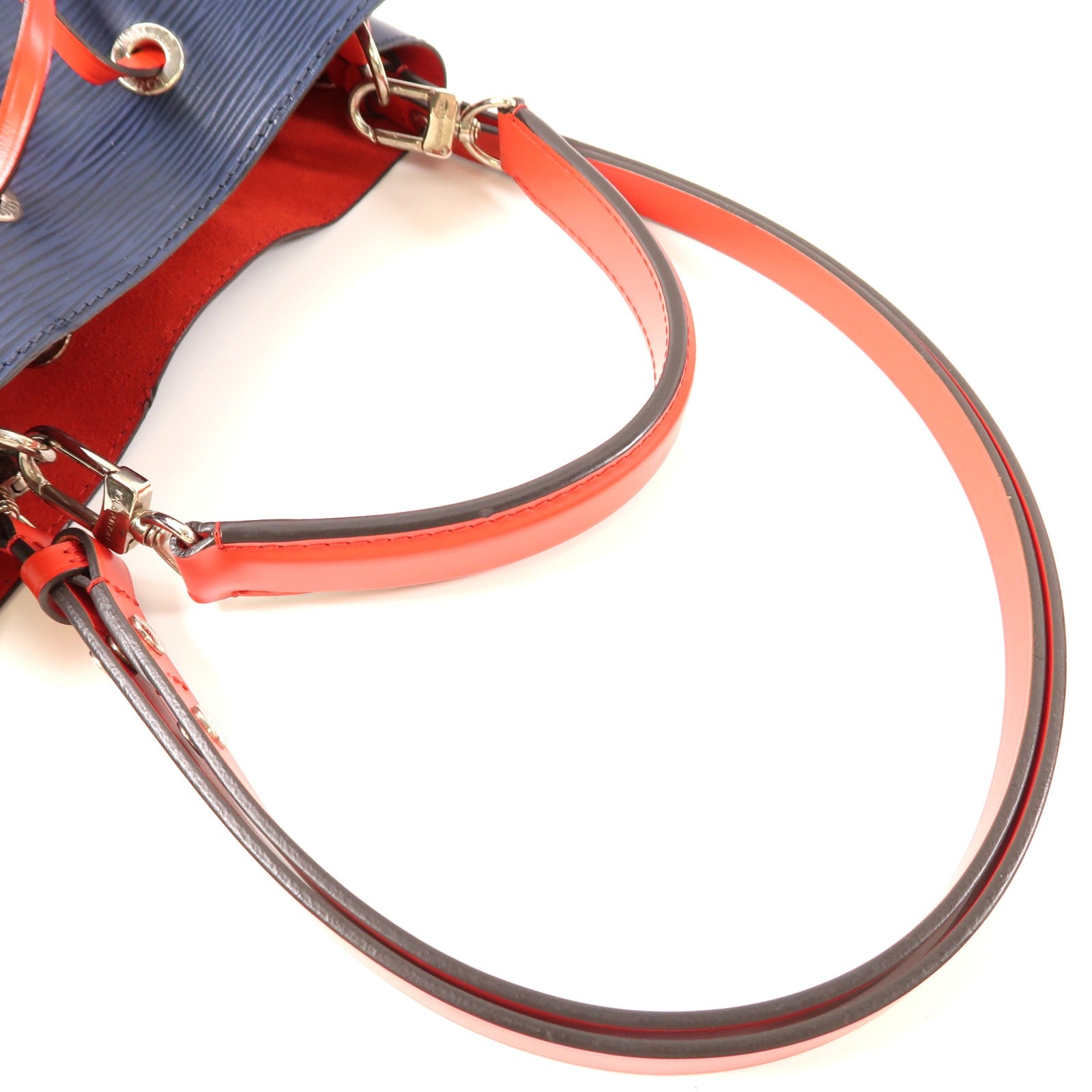 LOUIS VUITTON Epi NeoNoe MM銀扣手挽肩背兩用袋