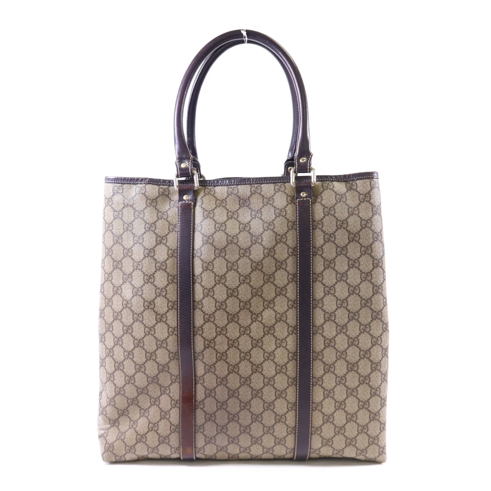 GUCCI 塗層帆布Tote Bag金扣手挽袋