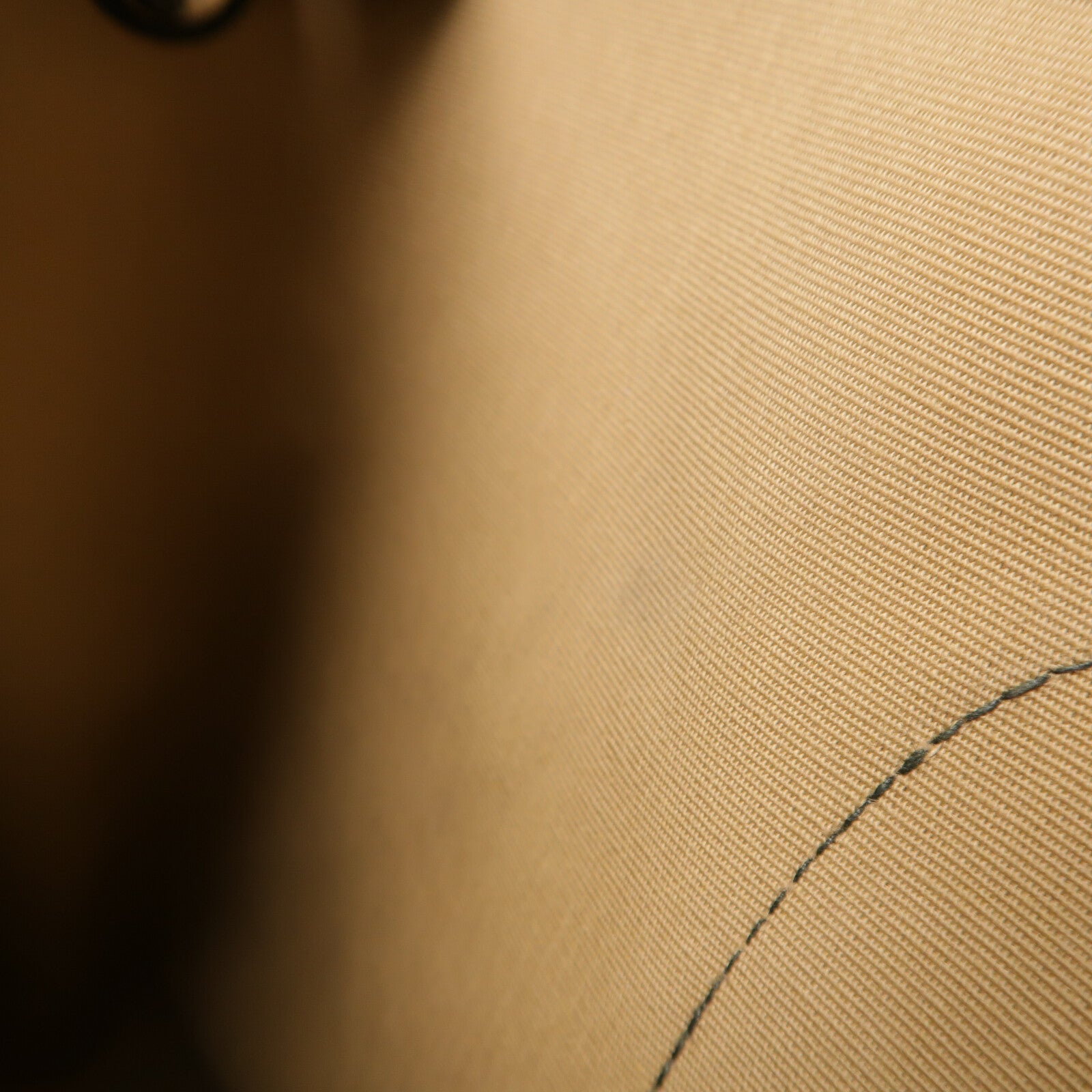 HERMES 帆布GardenParty PM銀扣手挽袋Vert Amande/Trench