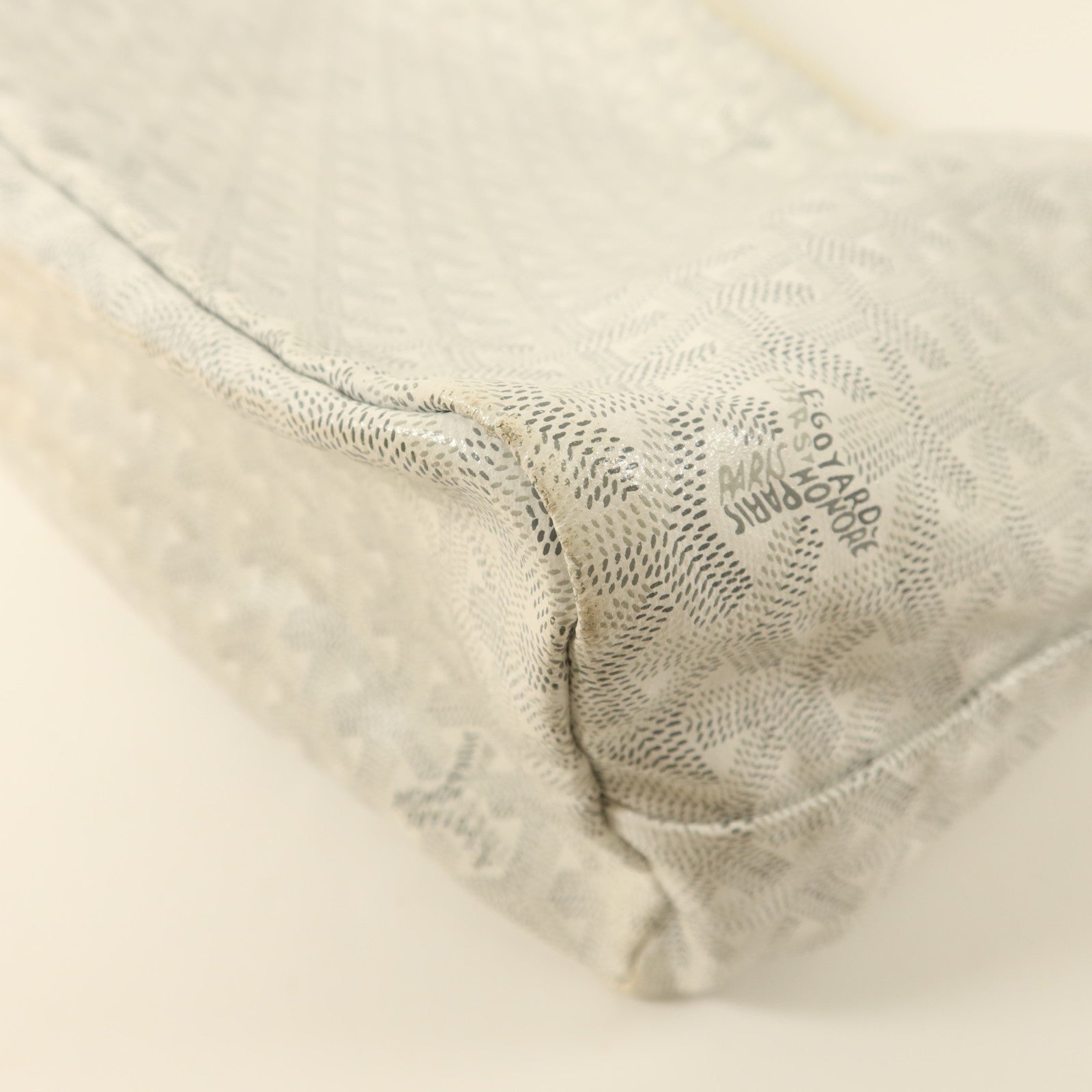 GOYARD 塗層帆布Boheme Hobo銀扣肩背袋