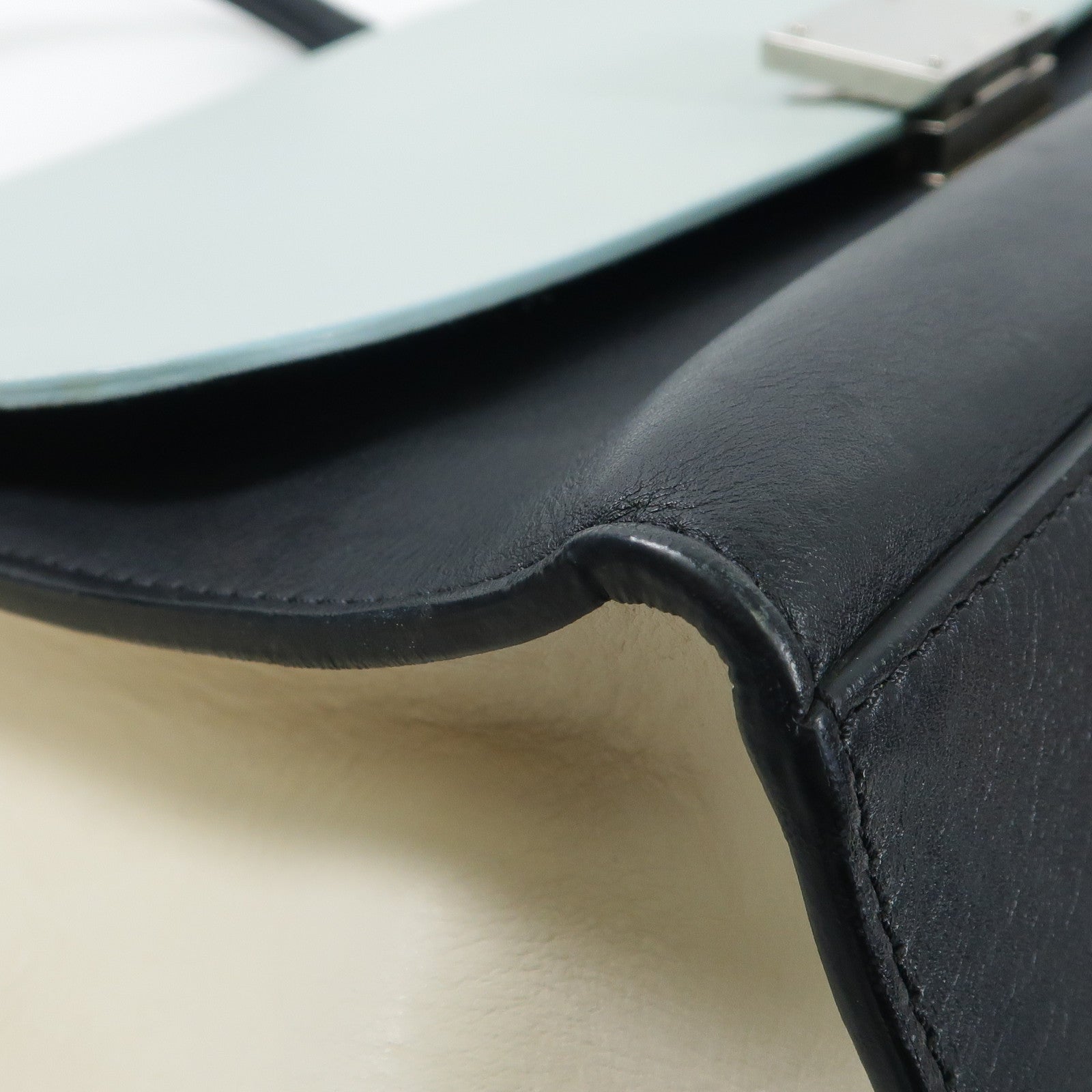 CELINE 【激減優惠】牛皮皮革Trapeze銀扣手挽袋