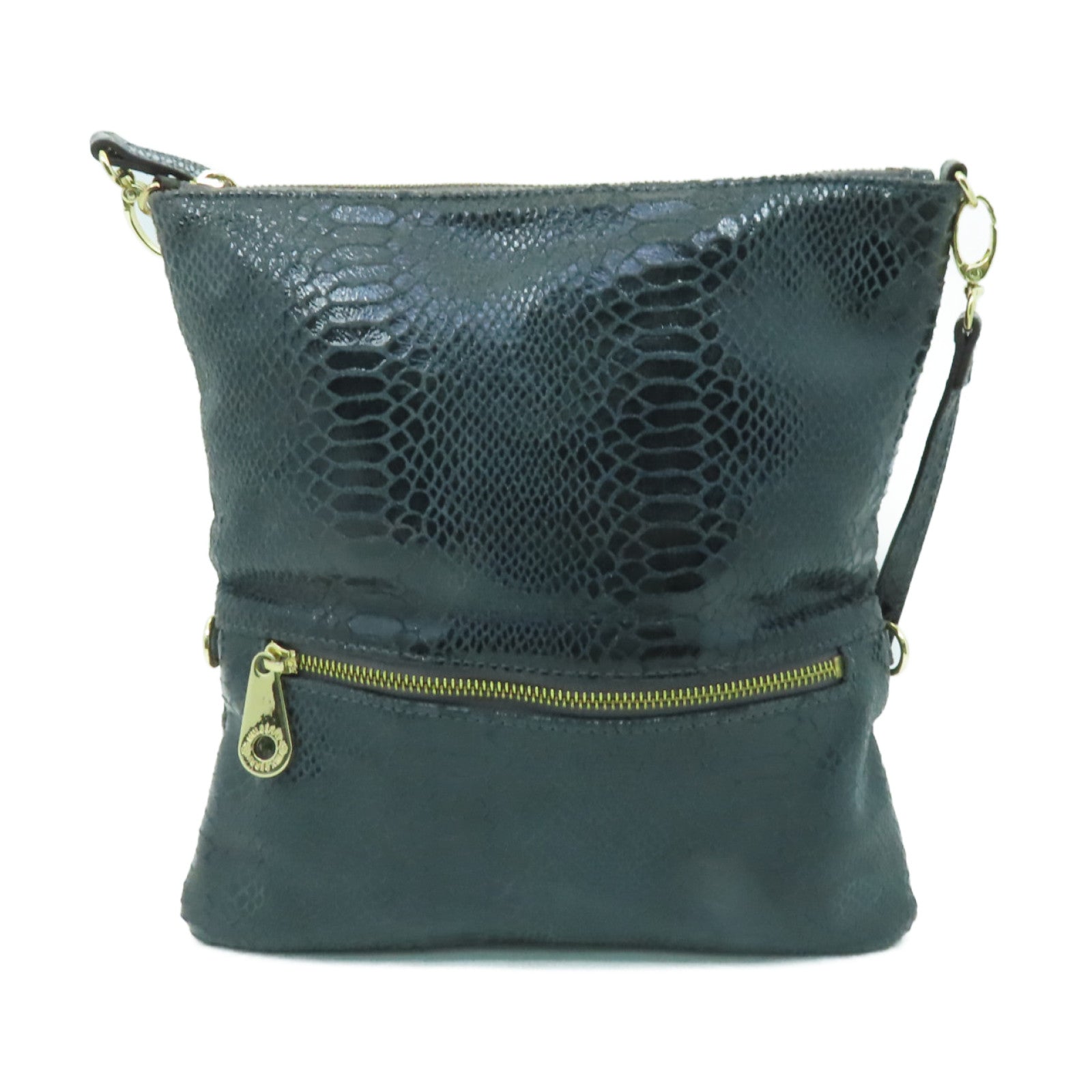 MULBERRY 【激減優惠】牛皮皮革Shoulder Bag金扣肩背袋灰色