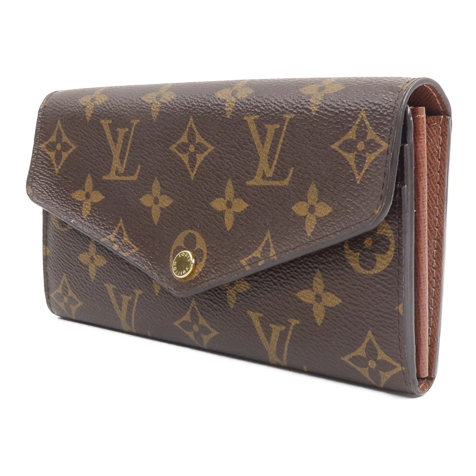 LOUIS VUITTON Monogram Portefeuille Sarah金扣長錢包
