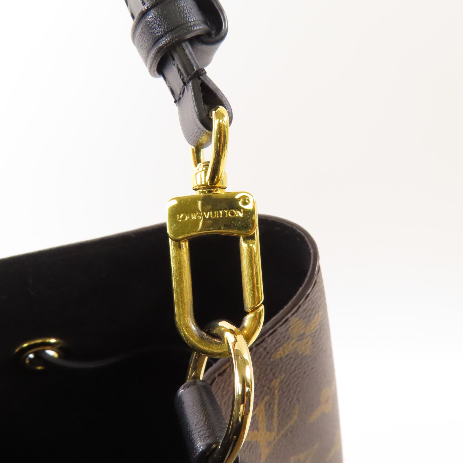 LOUIS VUITTON Monogram Neo Noe MM金扣肩背袋