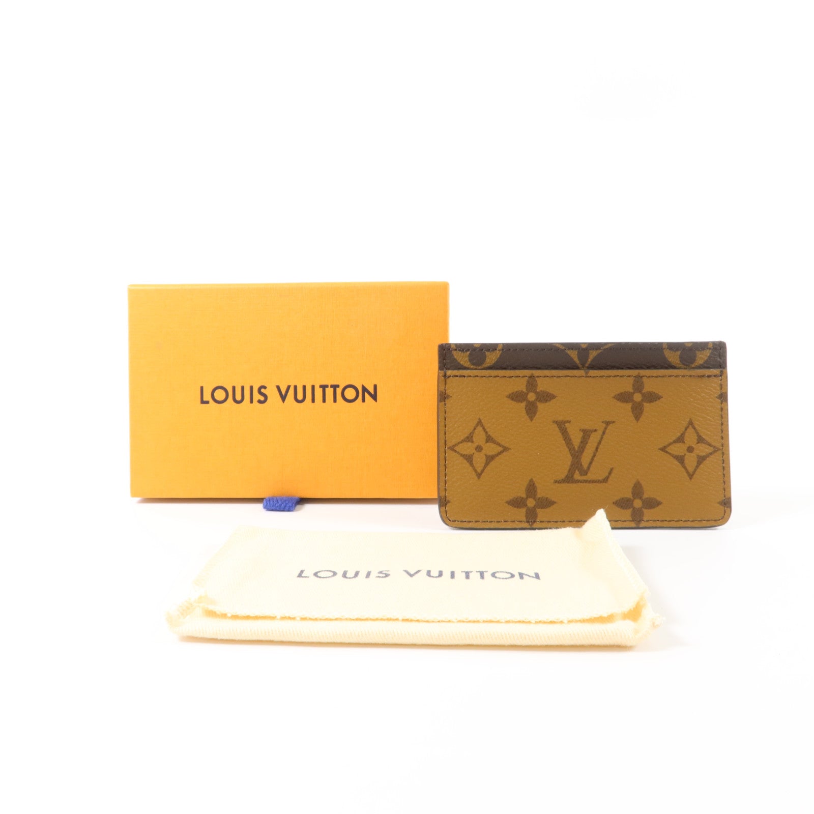 LOUIS VUITTON Monogram Reverse Card Holder卡片套