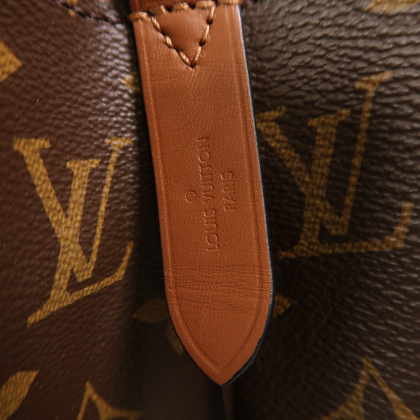 LOUIS VUITTON Monogram NeoNoe MM金扣肩背袋棕色