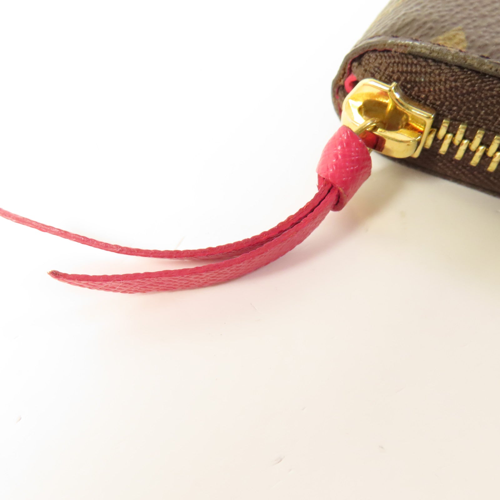 LOUIS VUITTON LV GHW Clemence Wallet Monogram Brown  M60742