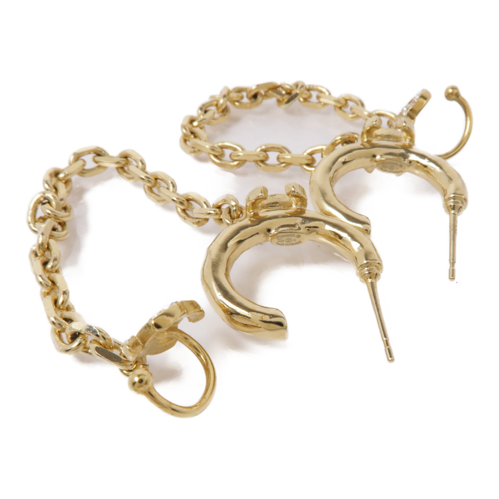 CHANEL PVC/金屬Earrings耳環